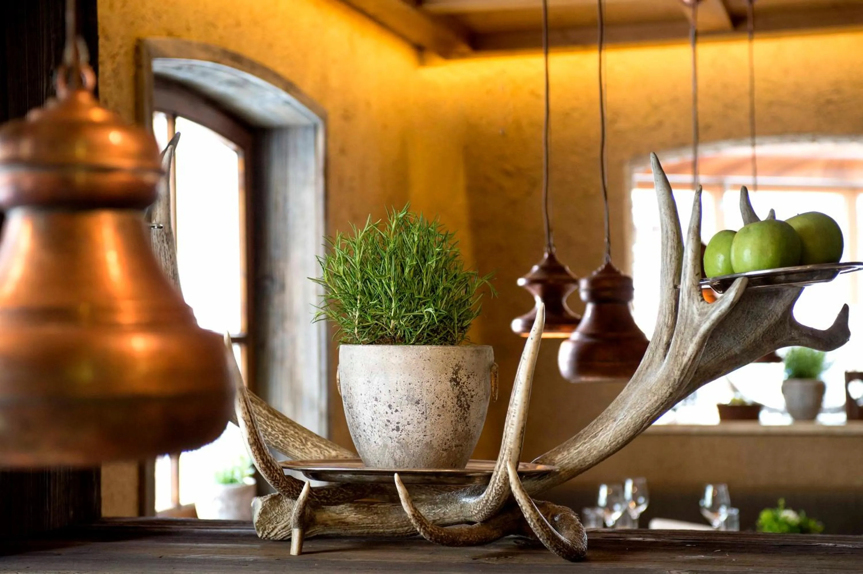 Decorative detail in Lifestyle Hotel eder