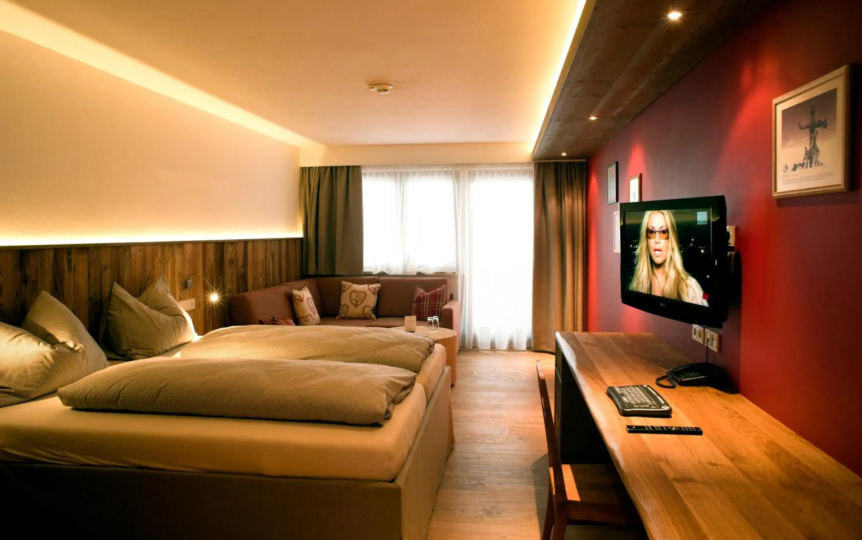 Deluxe Double Room in Lifestyle Hotel eder Deluxe Double Room in Lifestyle Hotel eder