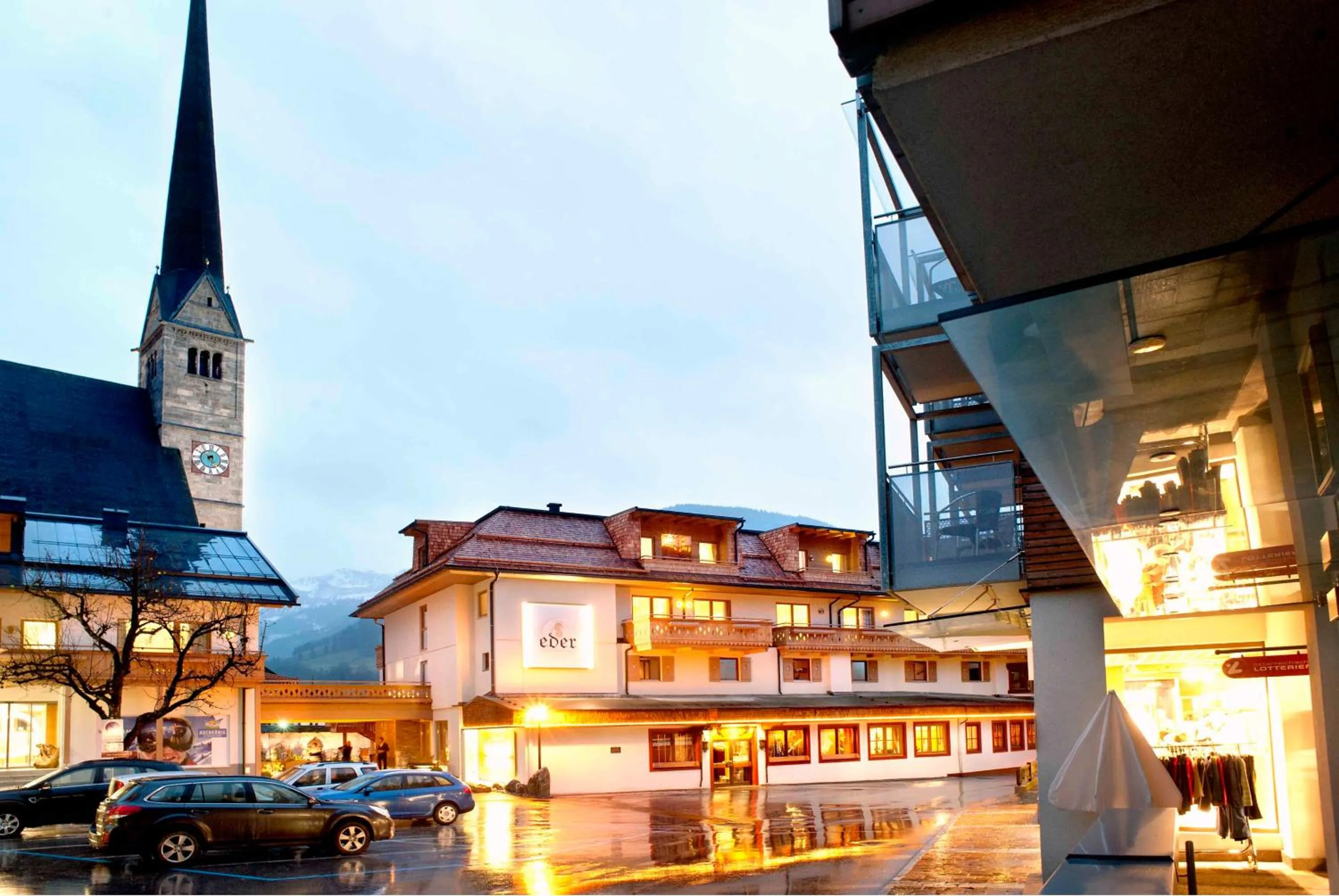 Property building in Lifestyle Hotel eder