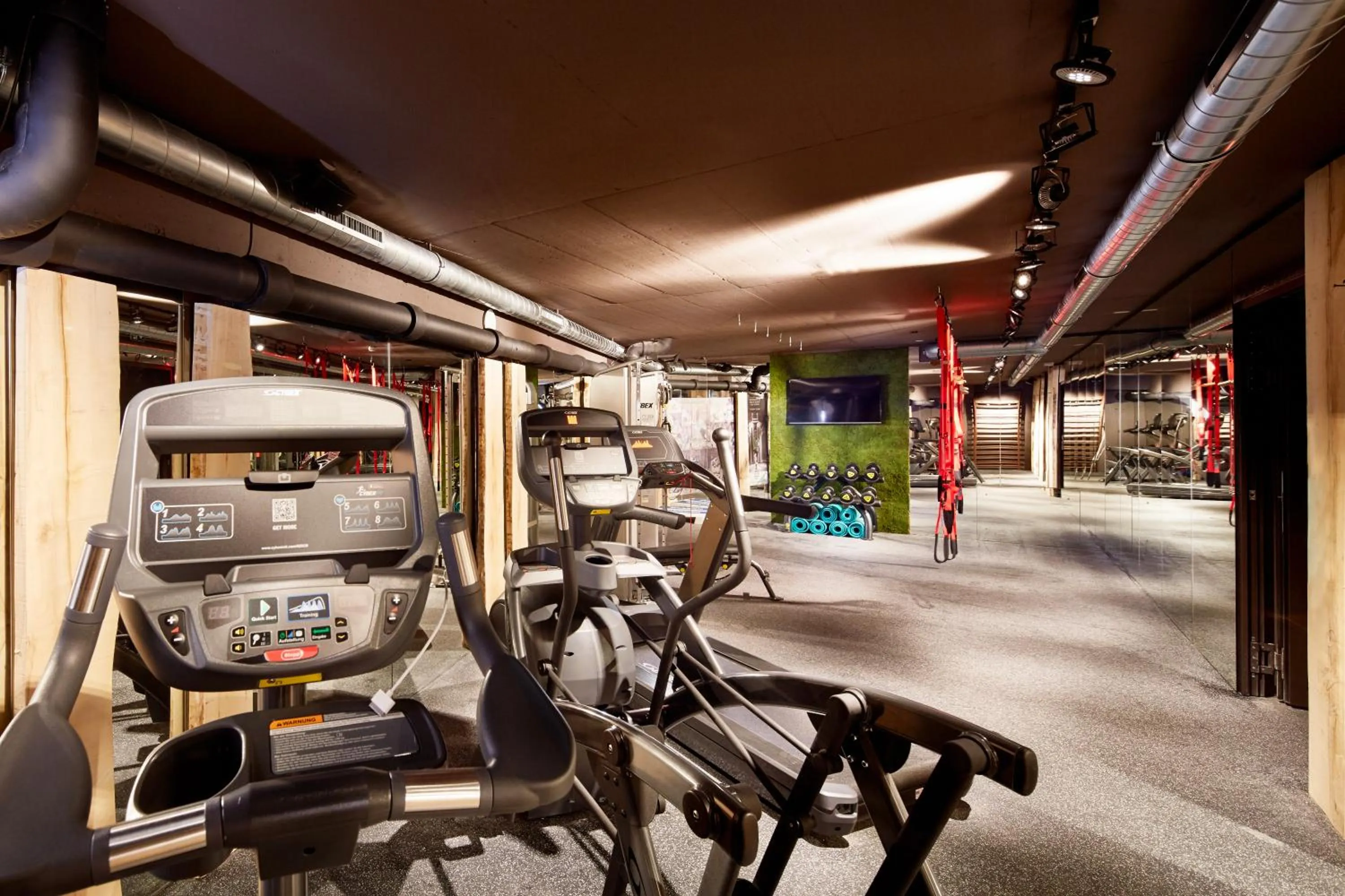Fitness centre/facilities in Lifestyle Hotel eder