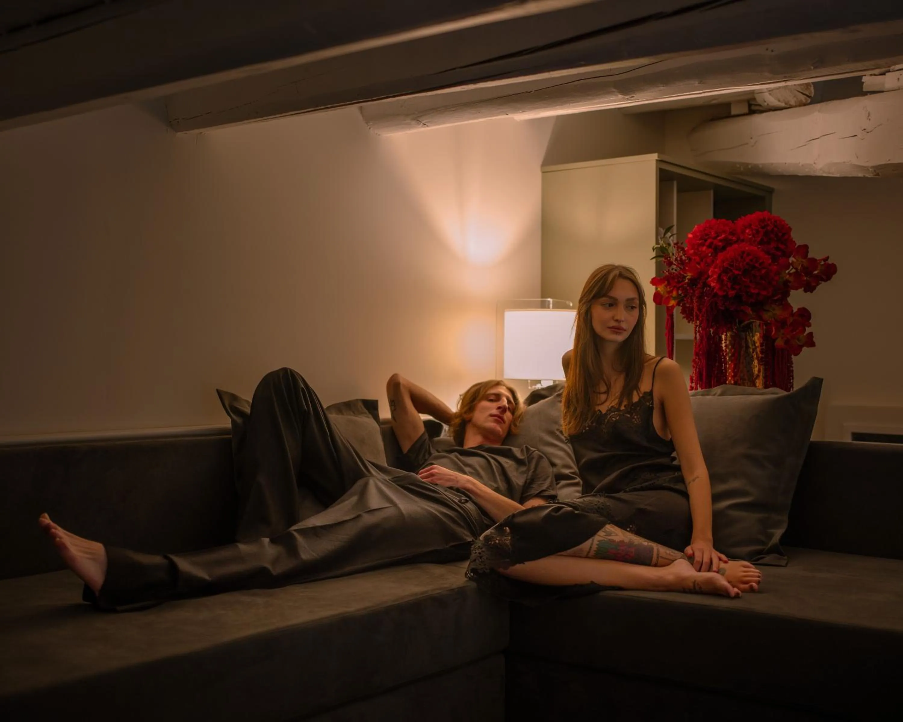 Living room in Palazzo Franceschini