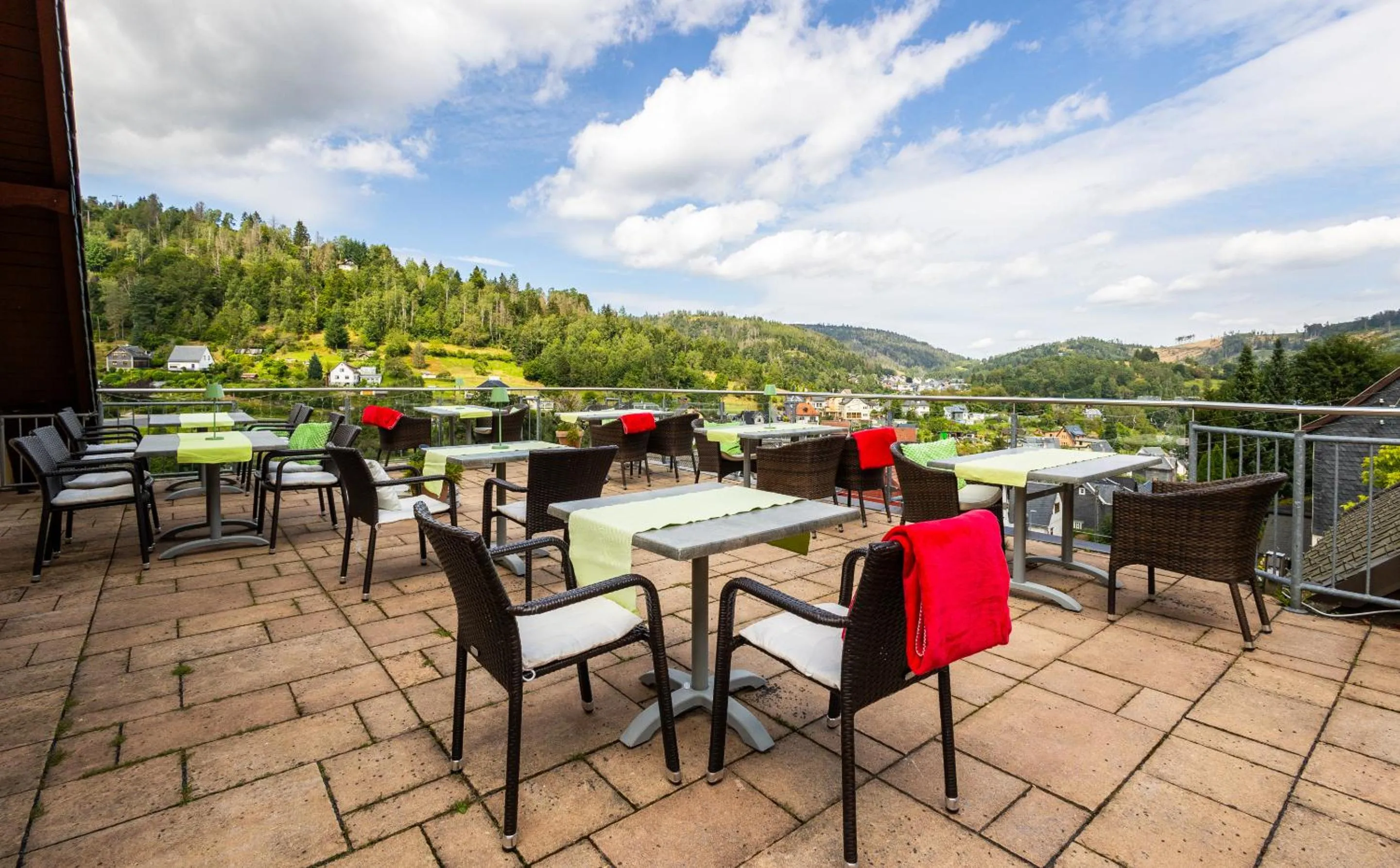 Dining area in Hotel Schöne Aussicht