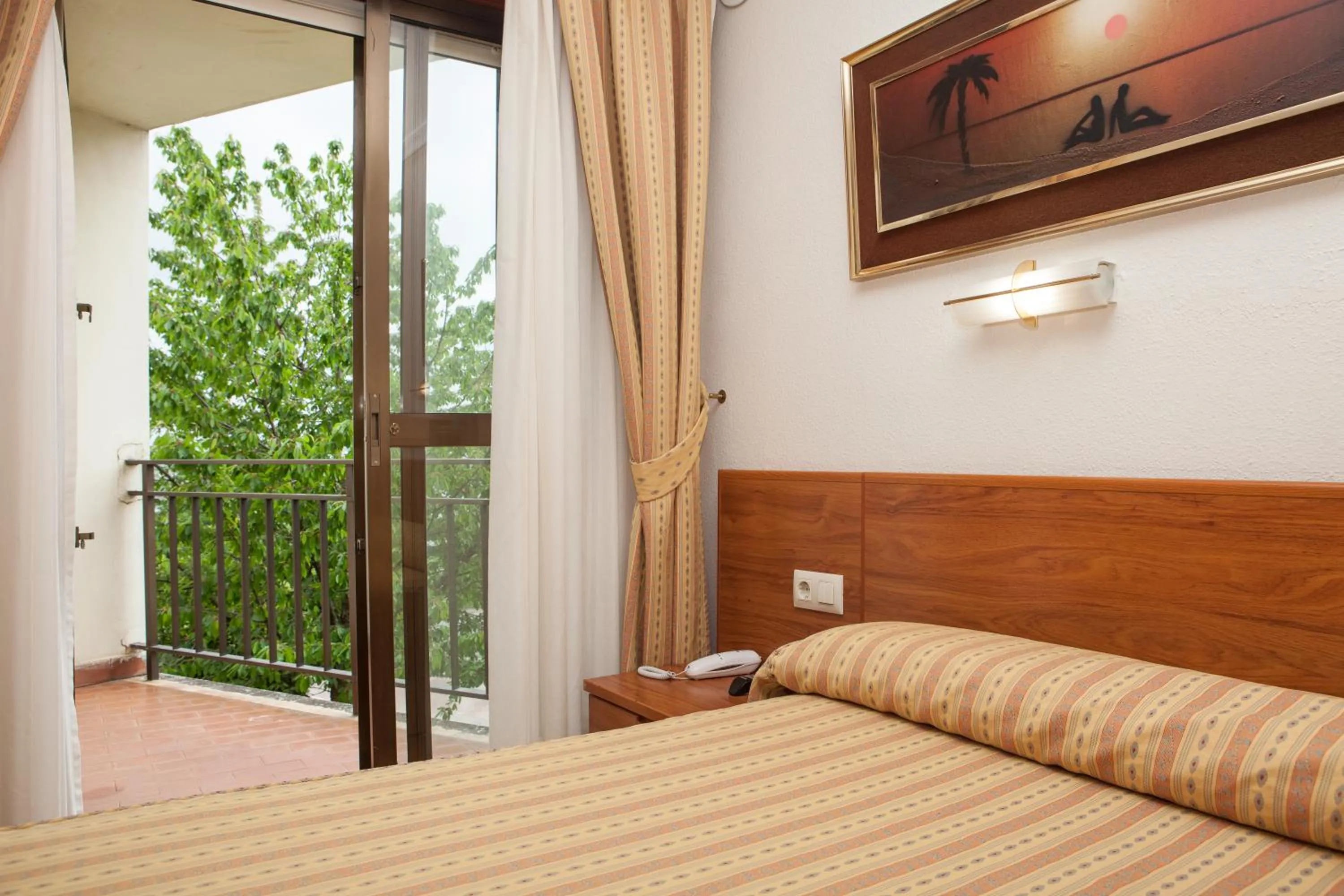 Decorative detail, Bed in Hotel Las Anclas