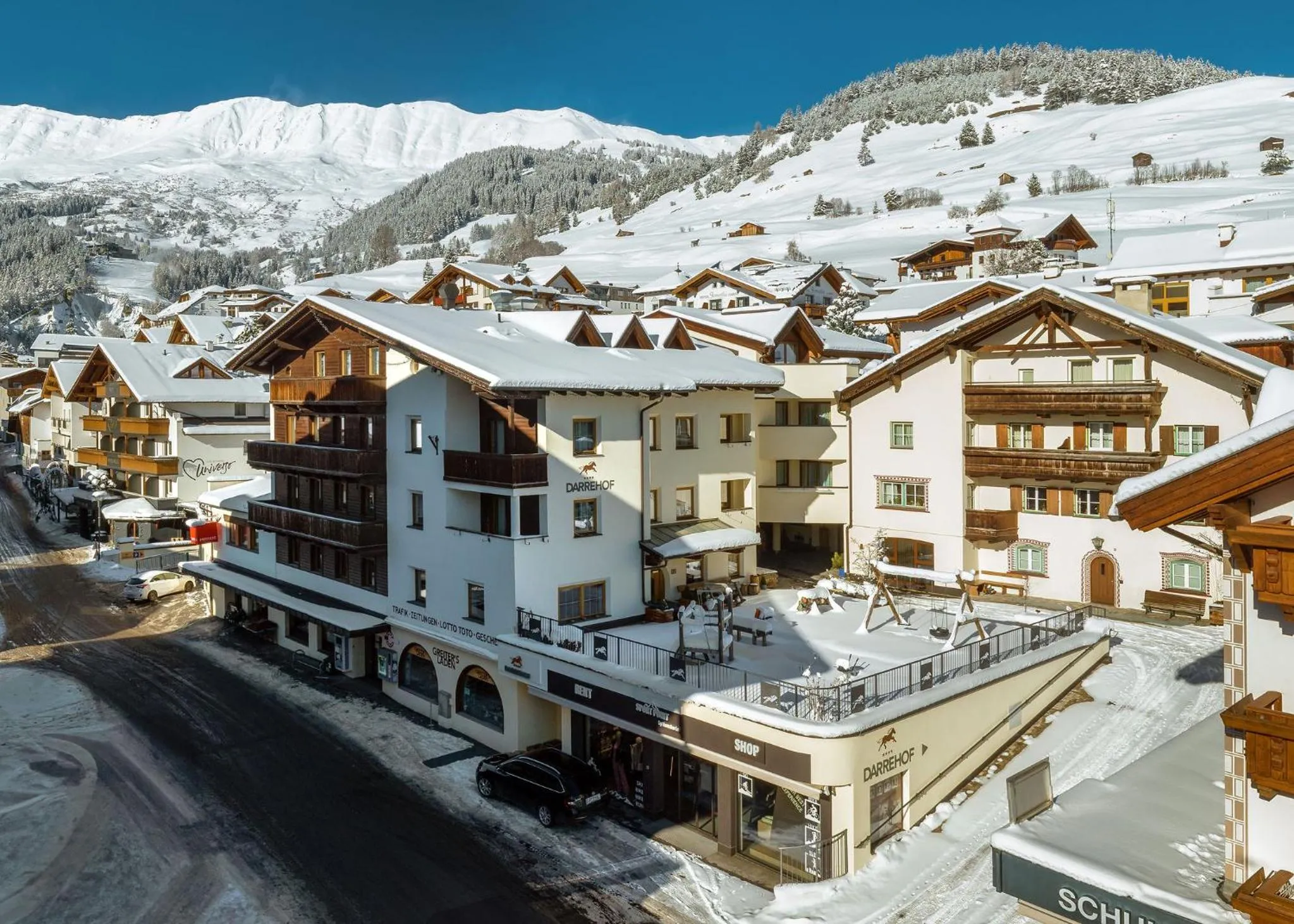 Property building in Familien und Naturhotel Darrehof
