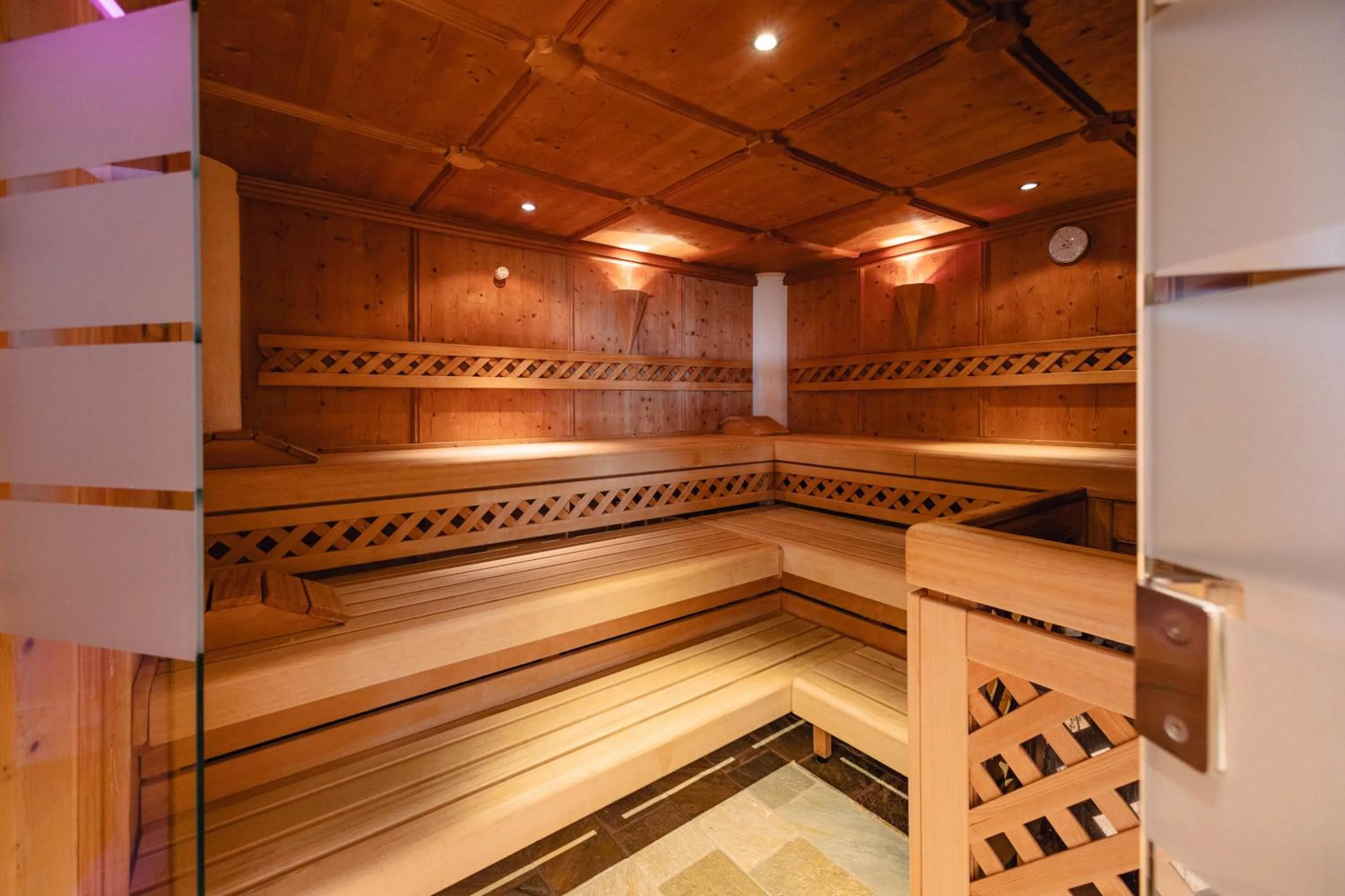 Sauna in Familien und Naturhotel Darrehof