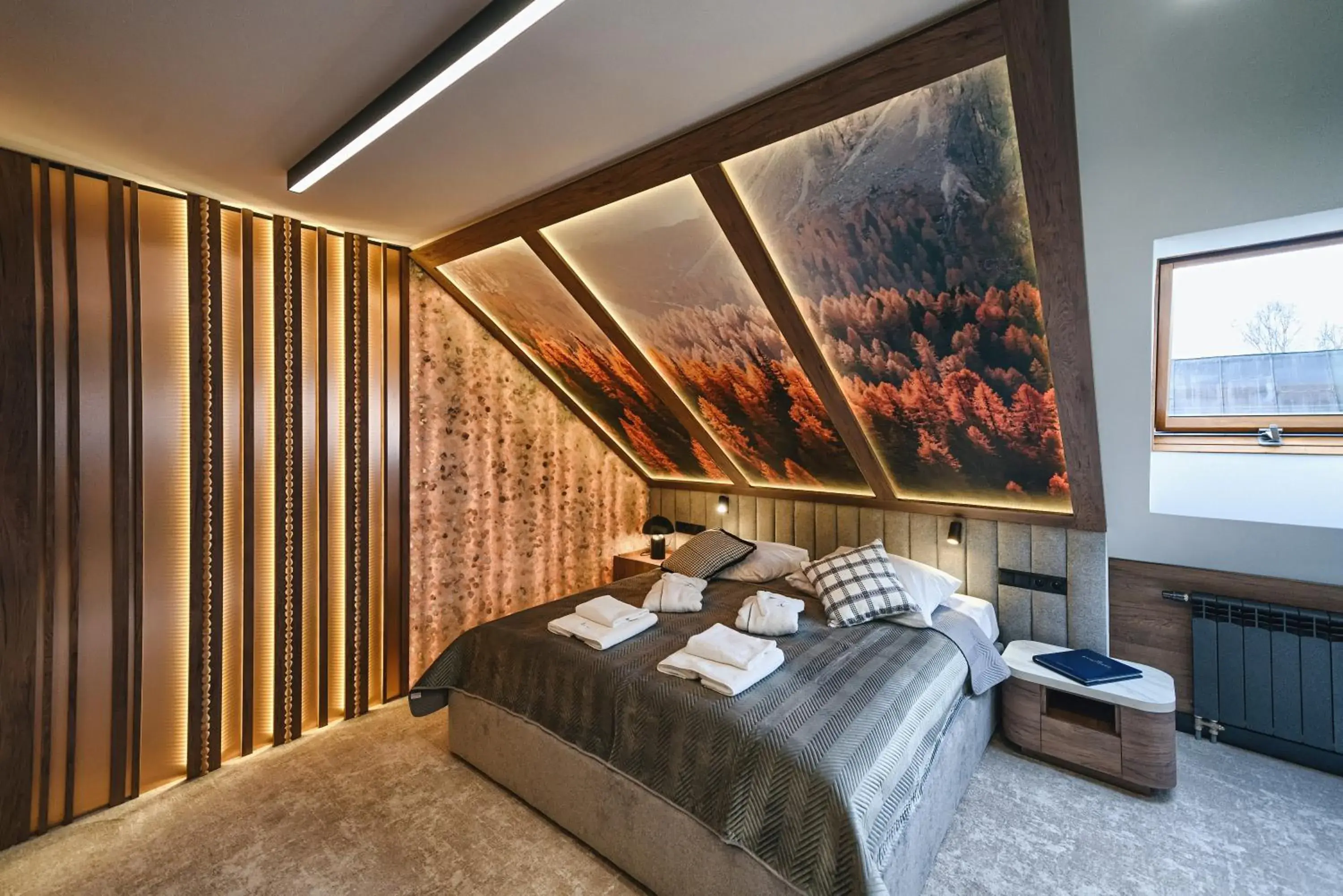 Deluxe VIP Double Room - no passage to Zakopane baths in Kompleks Antałówka Termy & Med Deluxe VIP Double Room - no passage to Zakopane baths in Kompleks Antałówka Termy & Med