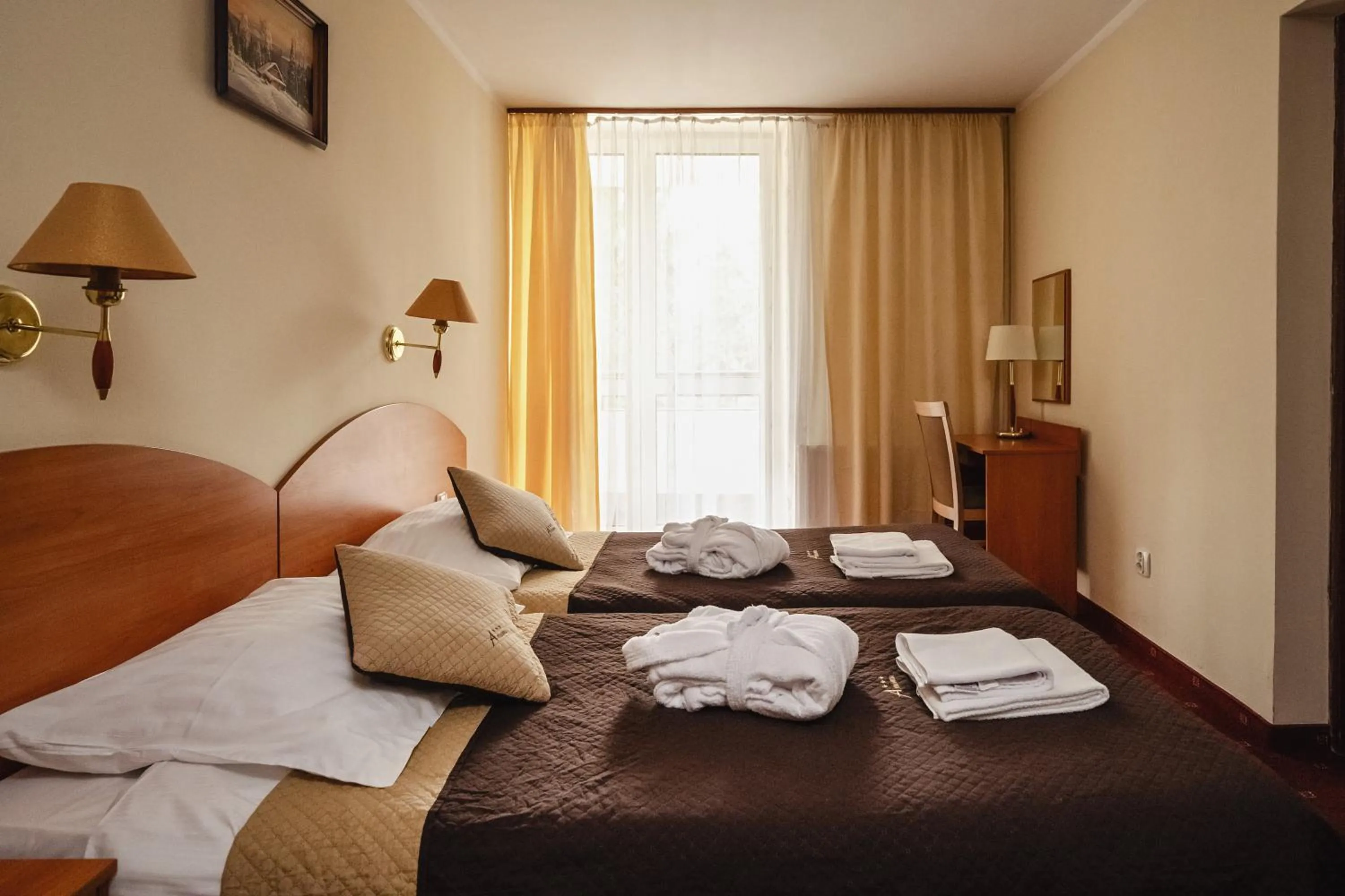 Bed in Kompleks Antałówka Termy & Med