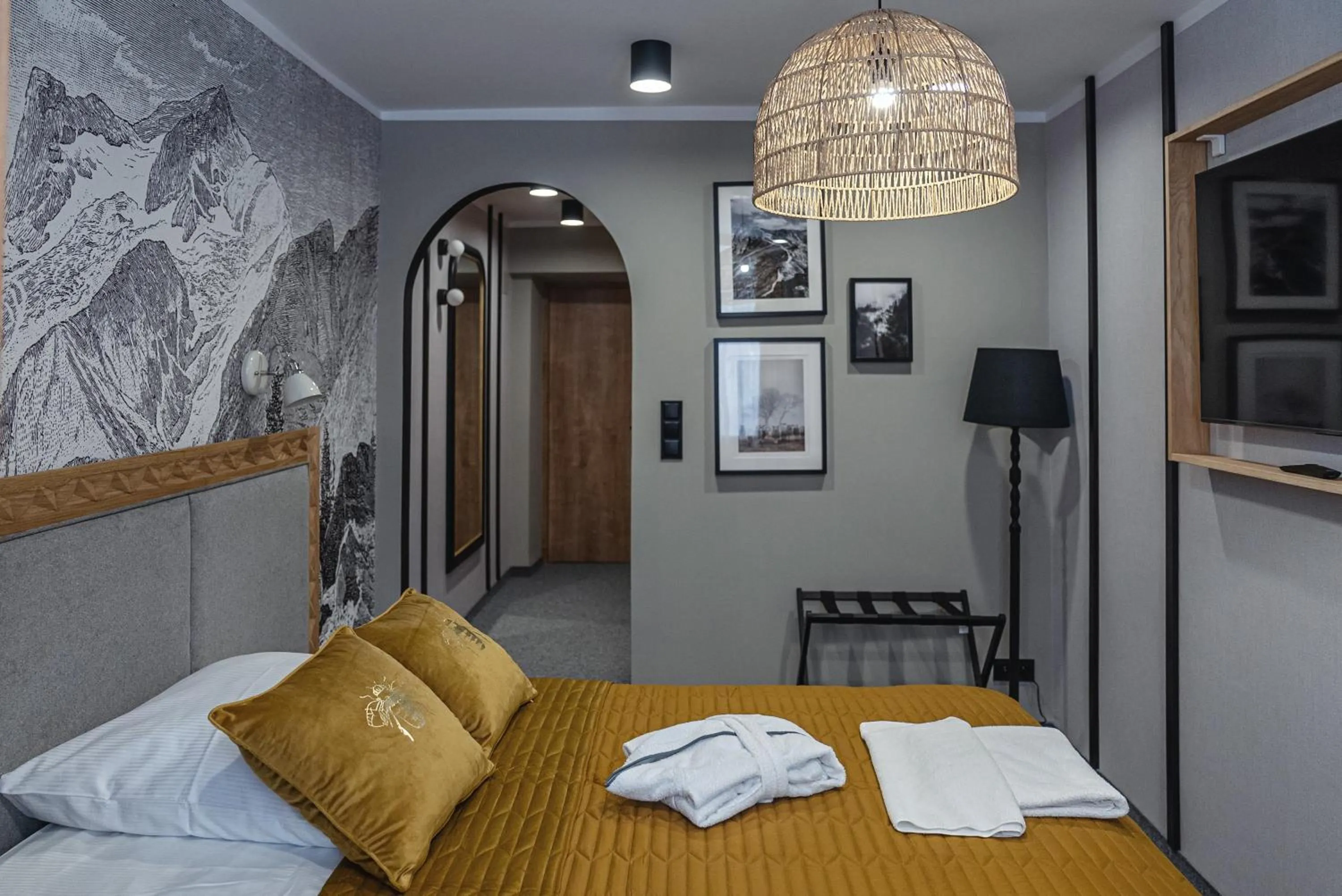 Bed in Kompleks Antałówka Termy & Med