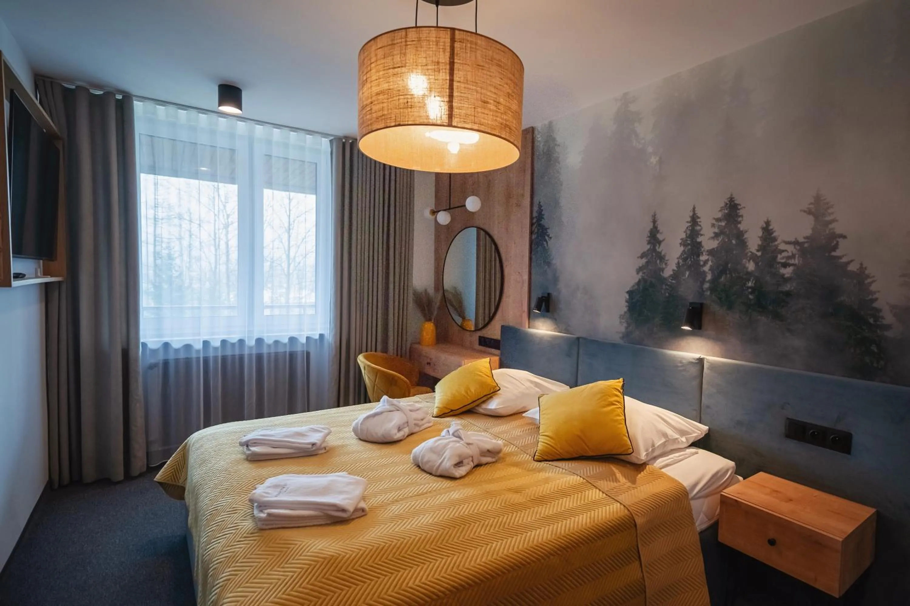 Bed in Kompleks Antałówka Termy & Med