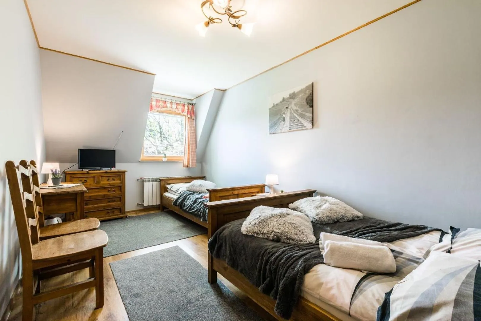 Bedroom, Bed in Willa Cetynka