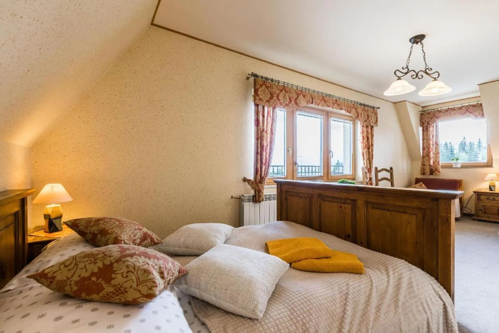 Bedroom, Bed in Willa Cetynka