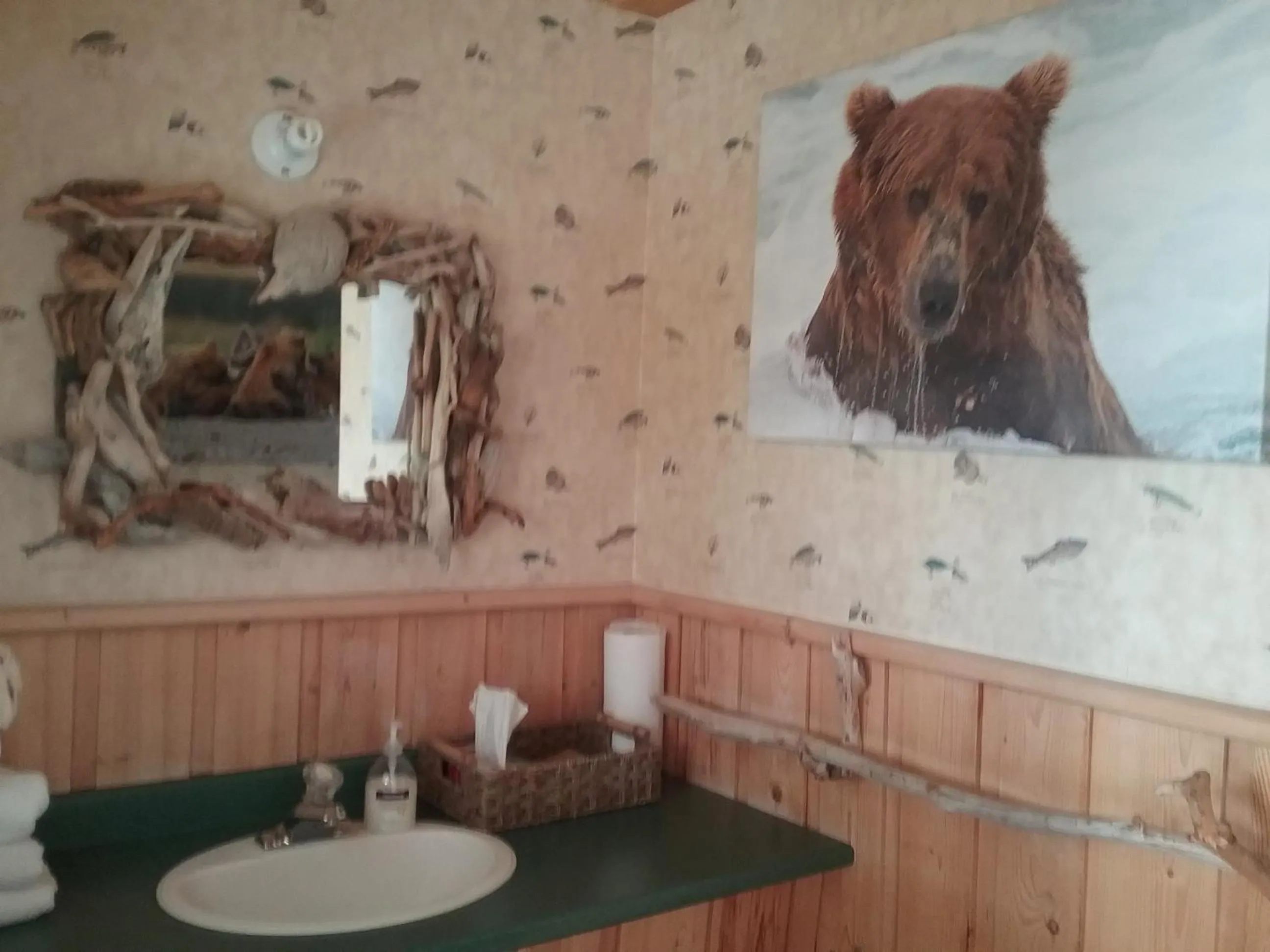 Bathroom in Eagle Bear Lodge