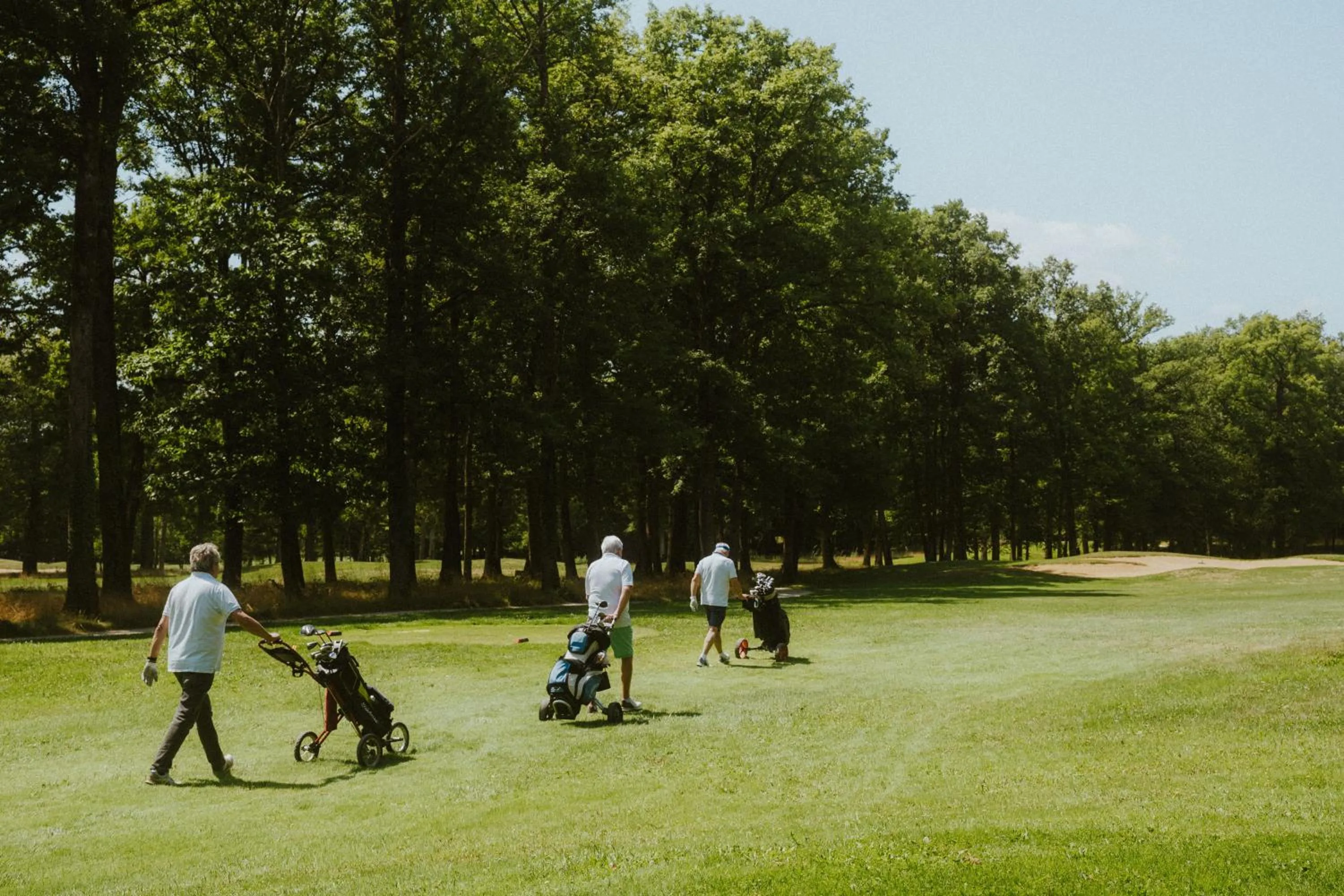 Golfcourse in Domaine Du Roncemay - Hôtel, Restaurants, Spa & Golf