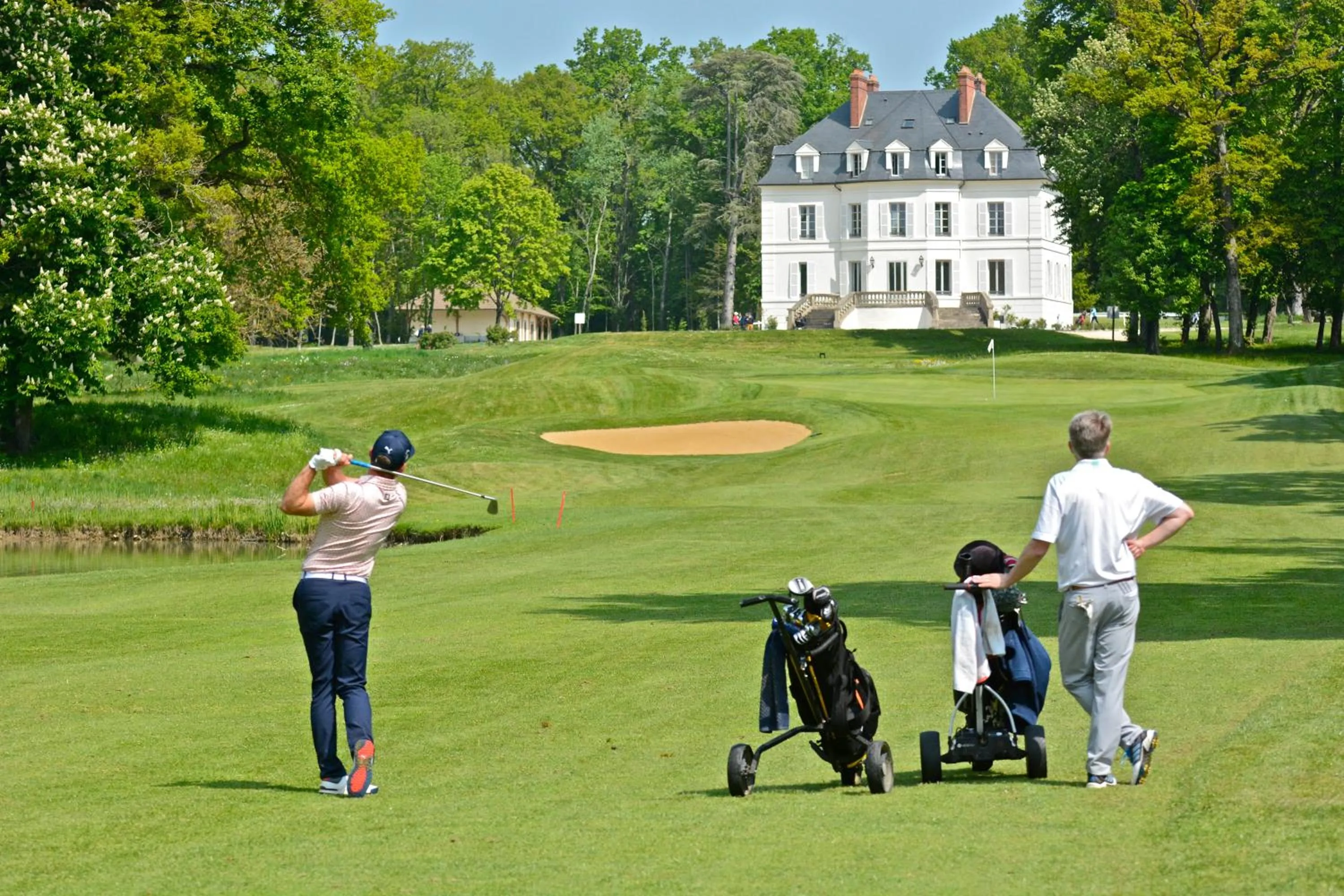 Golfcourse in Domaine Du Roncemay - Hôtel, Restaurants, Spa & Golf