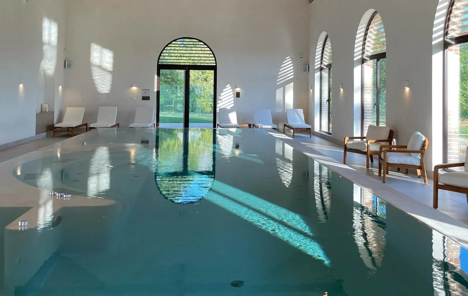 Spa and wellness centre/facilities in Domaine Du Roncemay - Hôtel, Restaurants, Spa & Golf