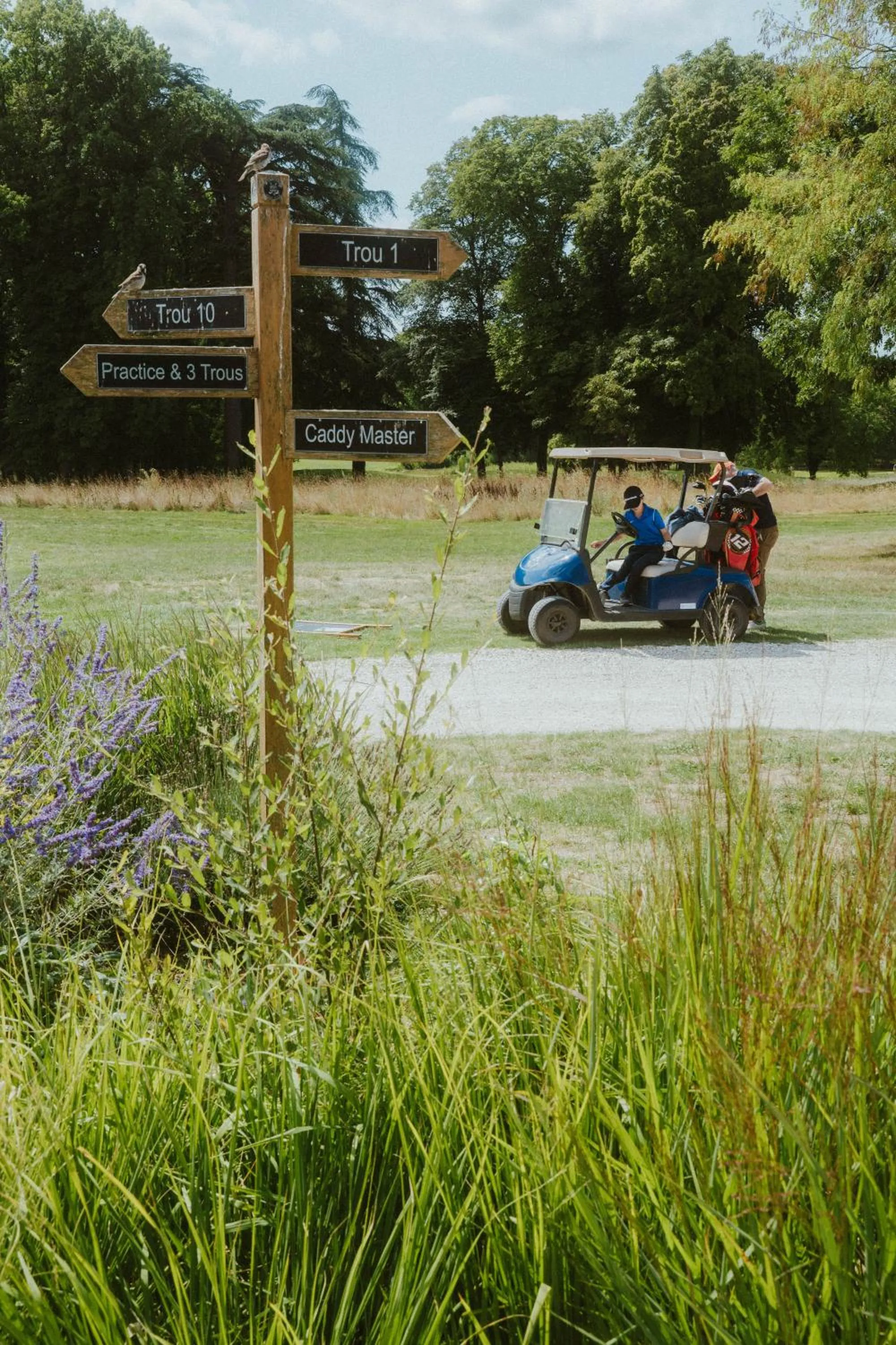 Golfcourse in Domaine Du Roncemay - Hôtel, Restaurants, Spa & Golf