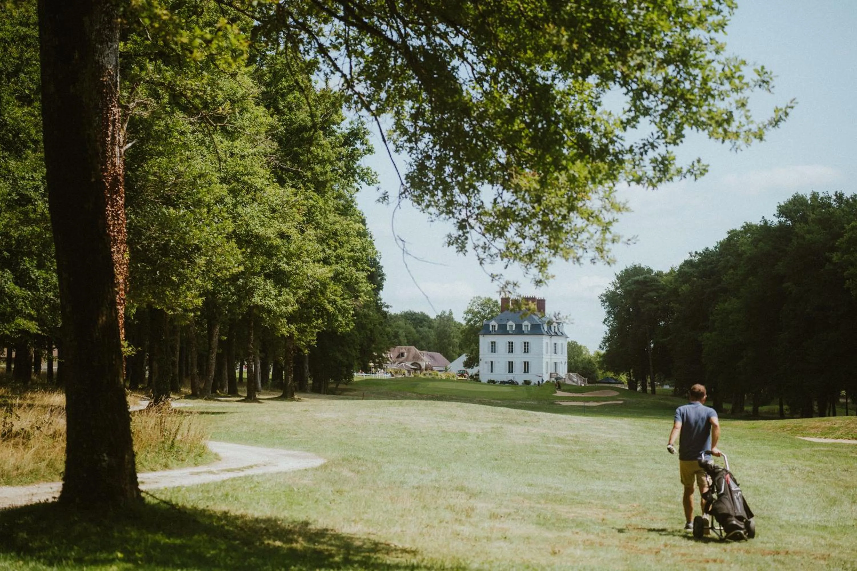 Golfcourse in Domaine Du Roncemay - Hôtel, Restaurants, Spa & Golf