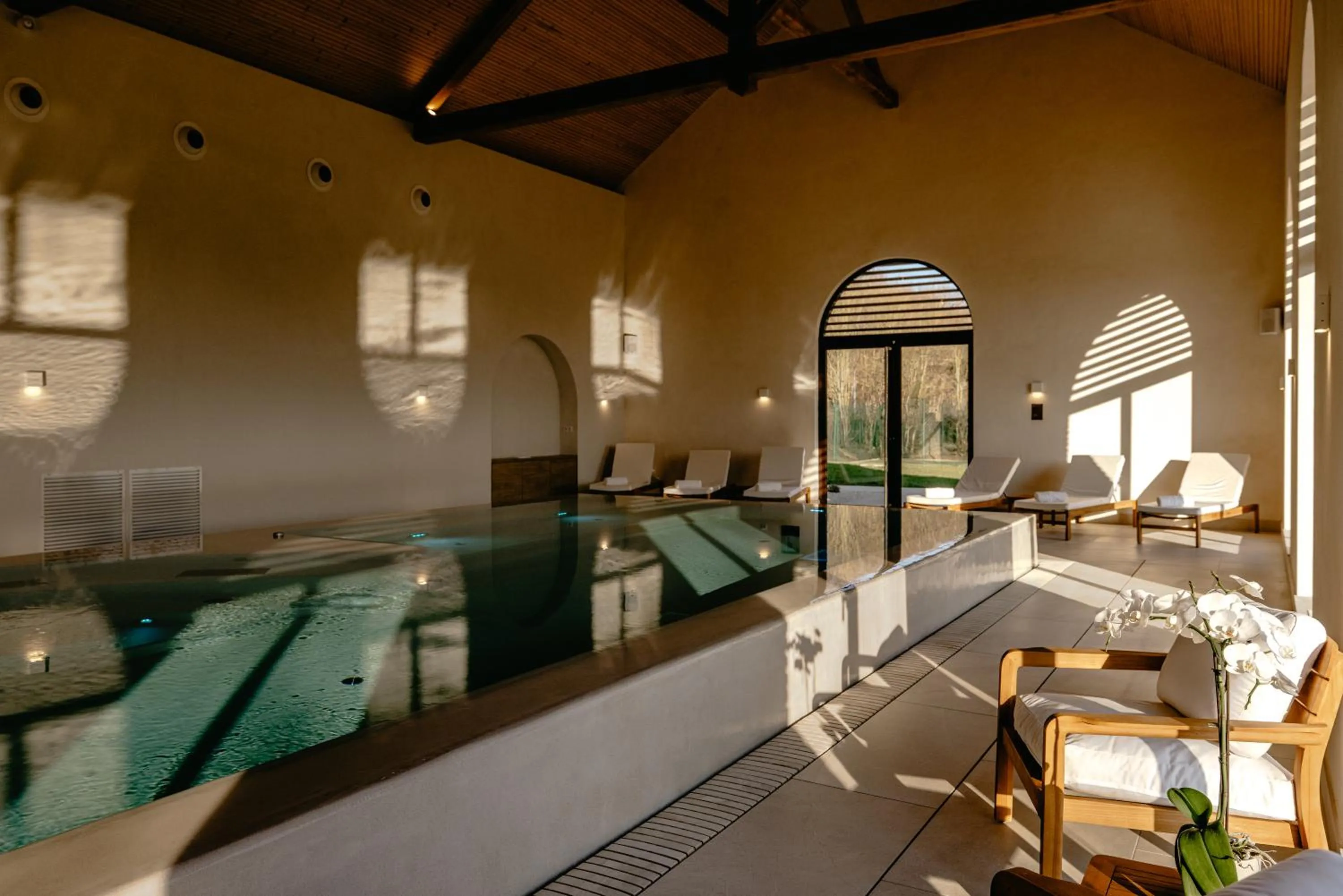 Spa and wellness centre/facilities in Domaine Du Roncemay - Hôtel, Restaurants, Spa & Golf