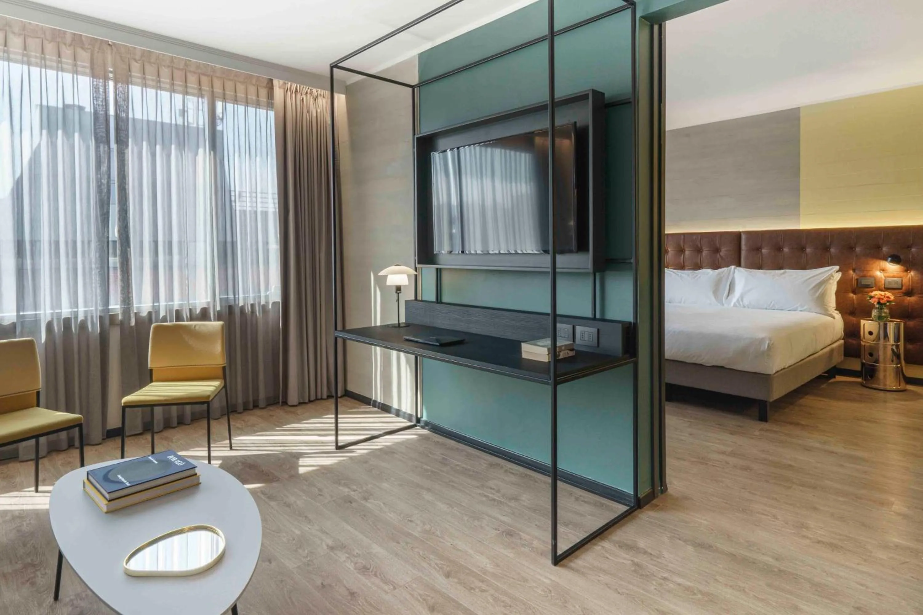 TV and multimedia, Bed in Pullman Santiago El Bosque