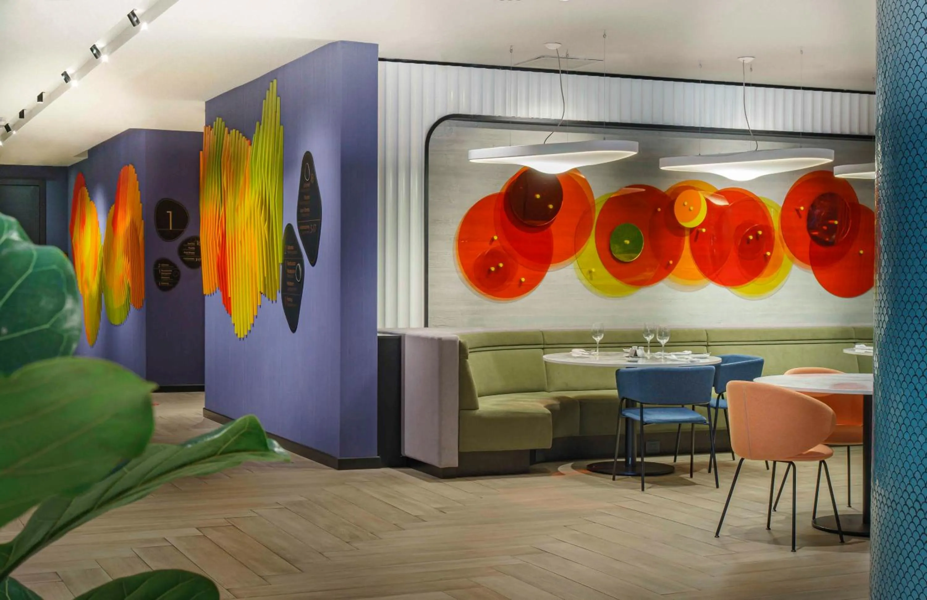 Lobby or reception in Pullman Santiago El Bosque