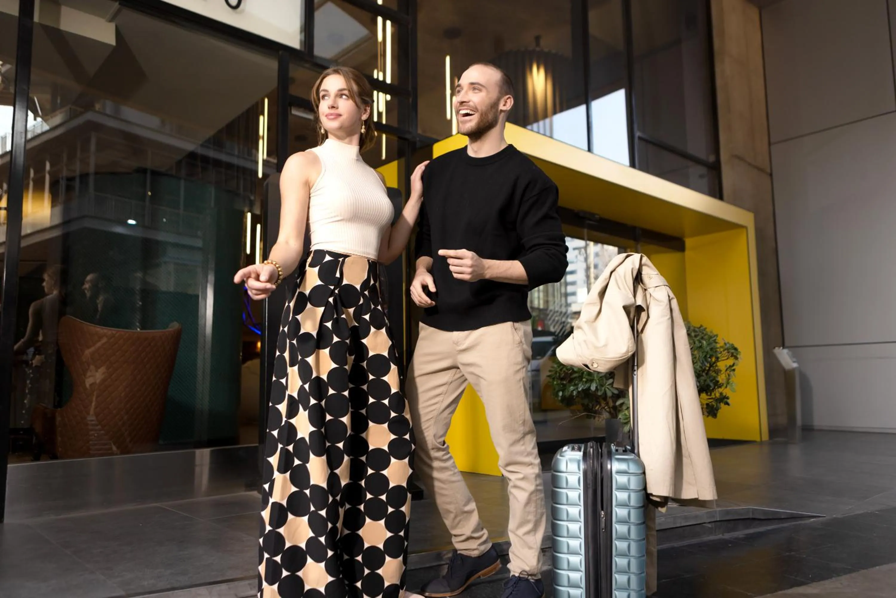 Facade/entrance in Pullman Santiago El Bosque