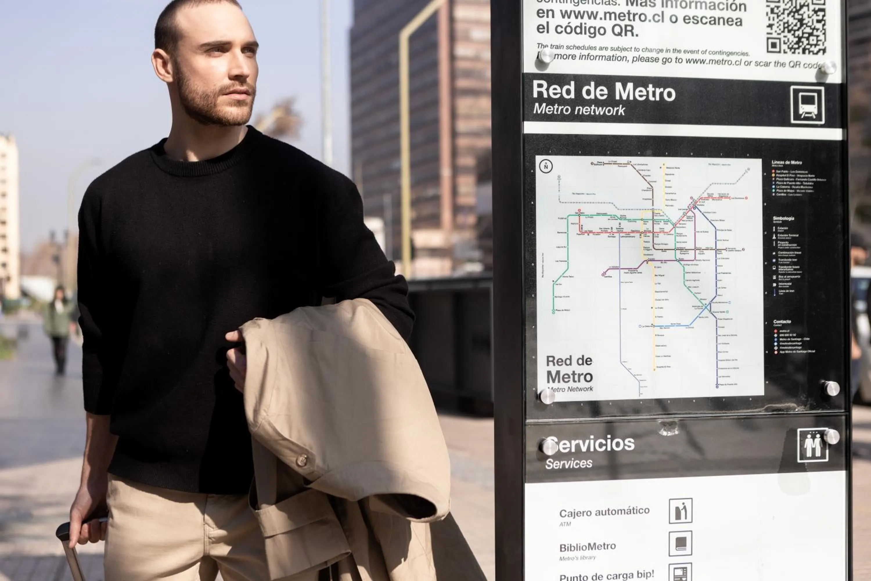 Facade/entrance in Pullman Santiago El Bosque