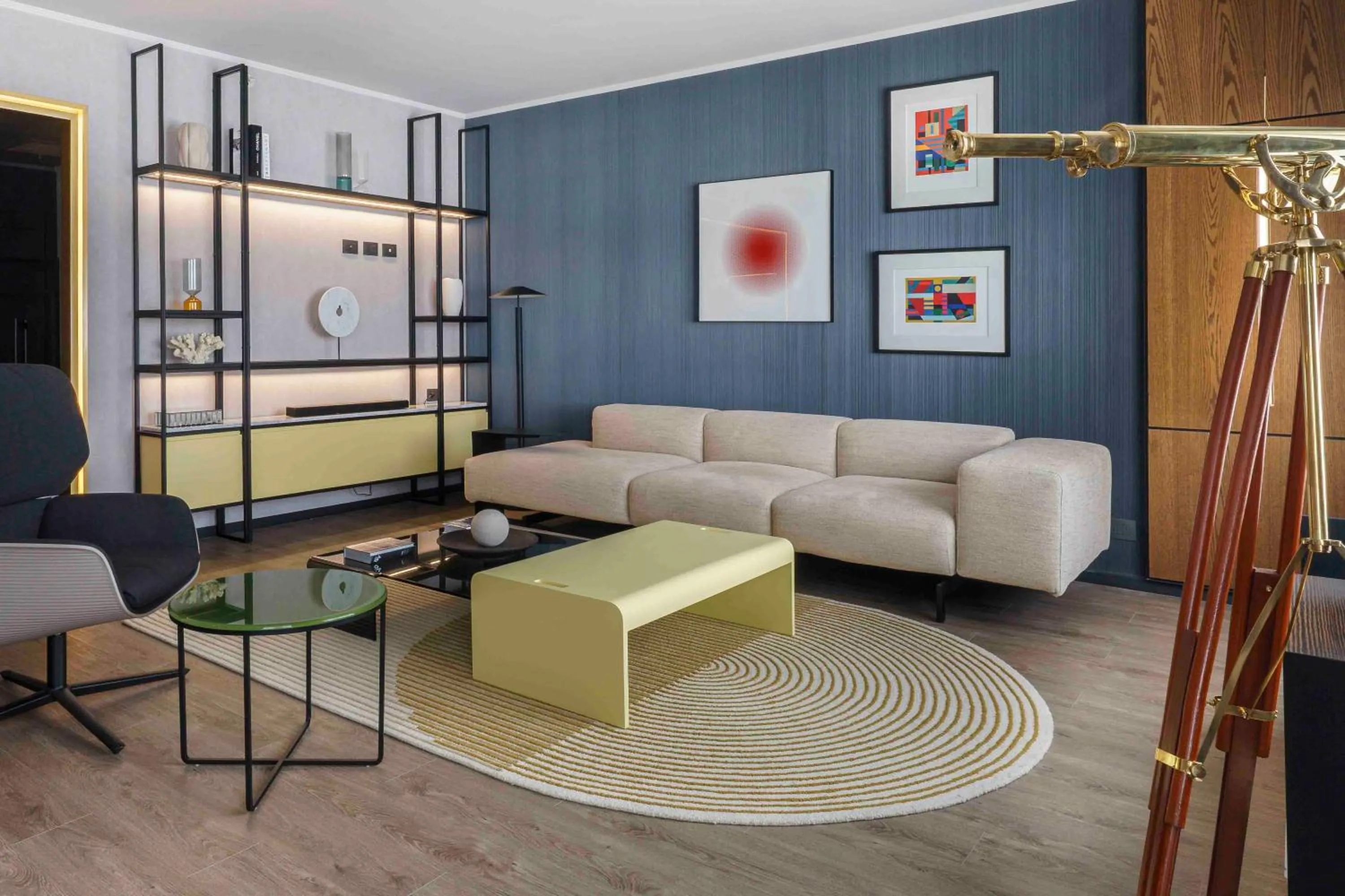 Living room in Pullman Santiago El Bosque