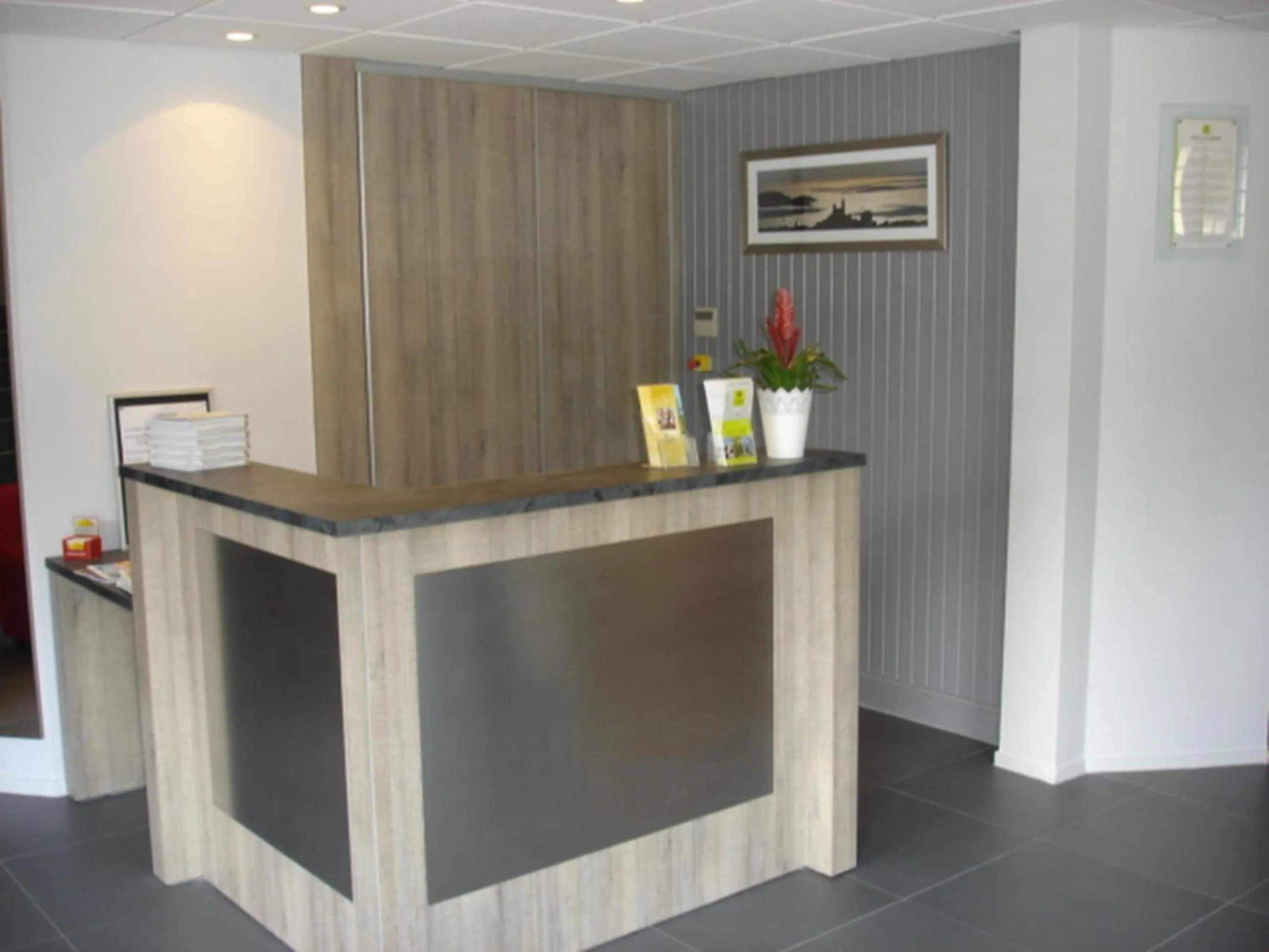 Lobby or reception in Hotel-Restaurant Du Lac