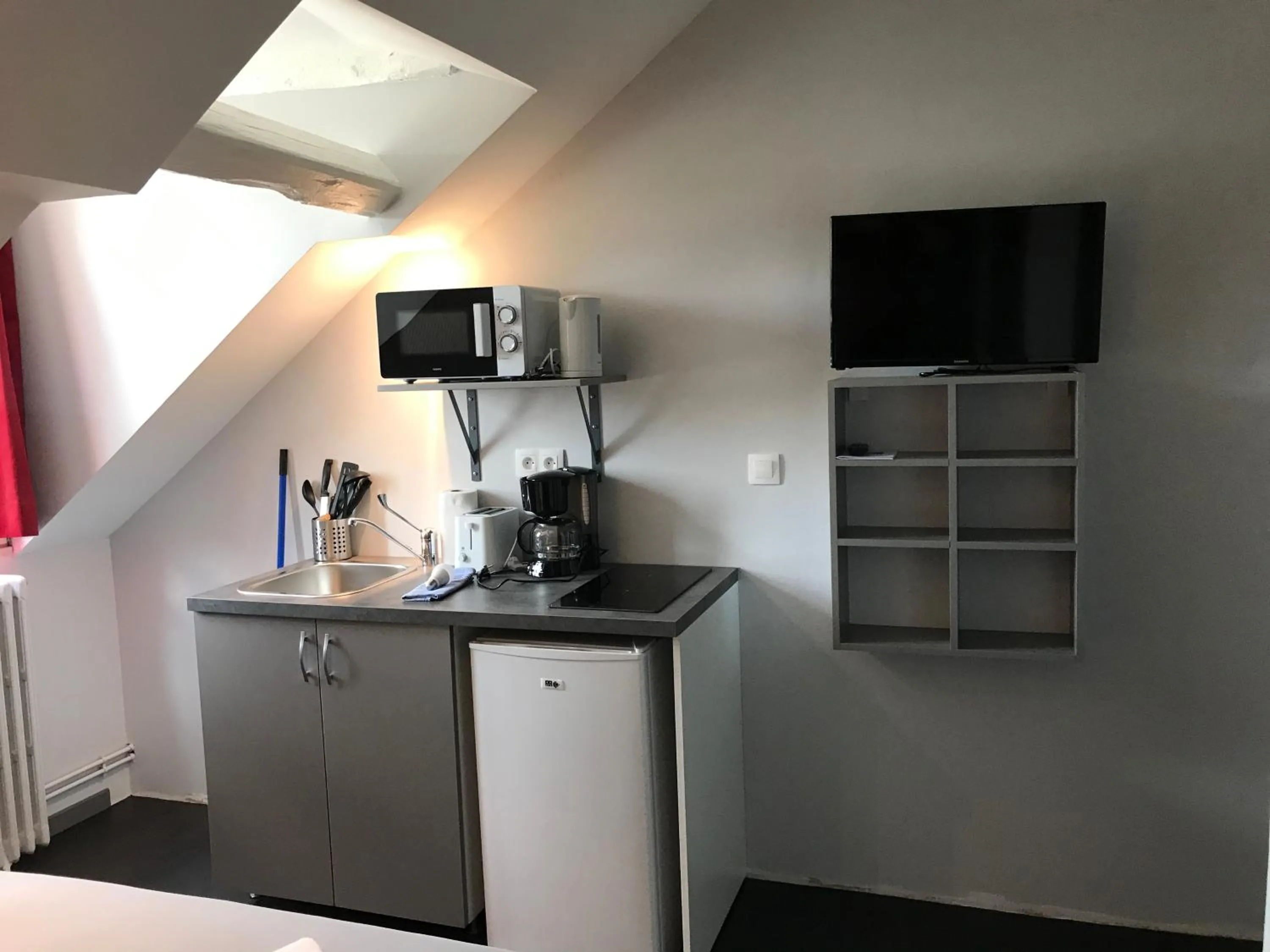 Kitchen or kitchenette in SmartAppart Troyes