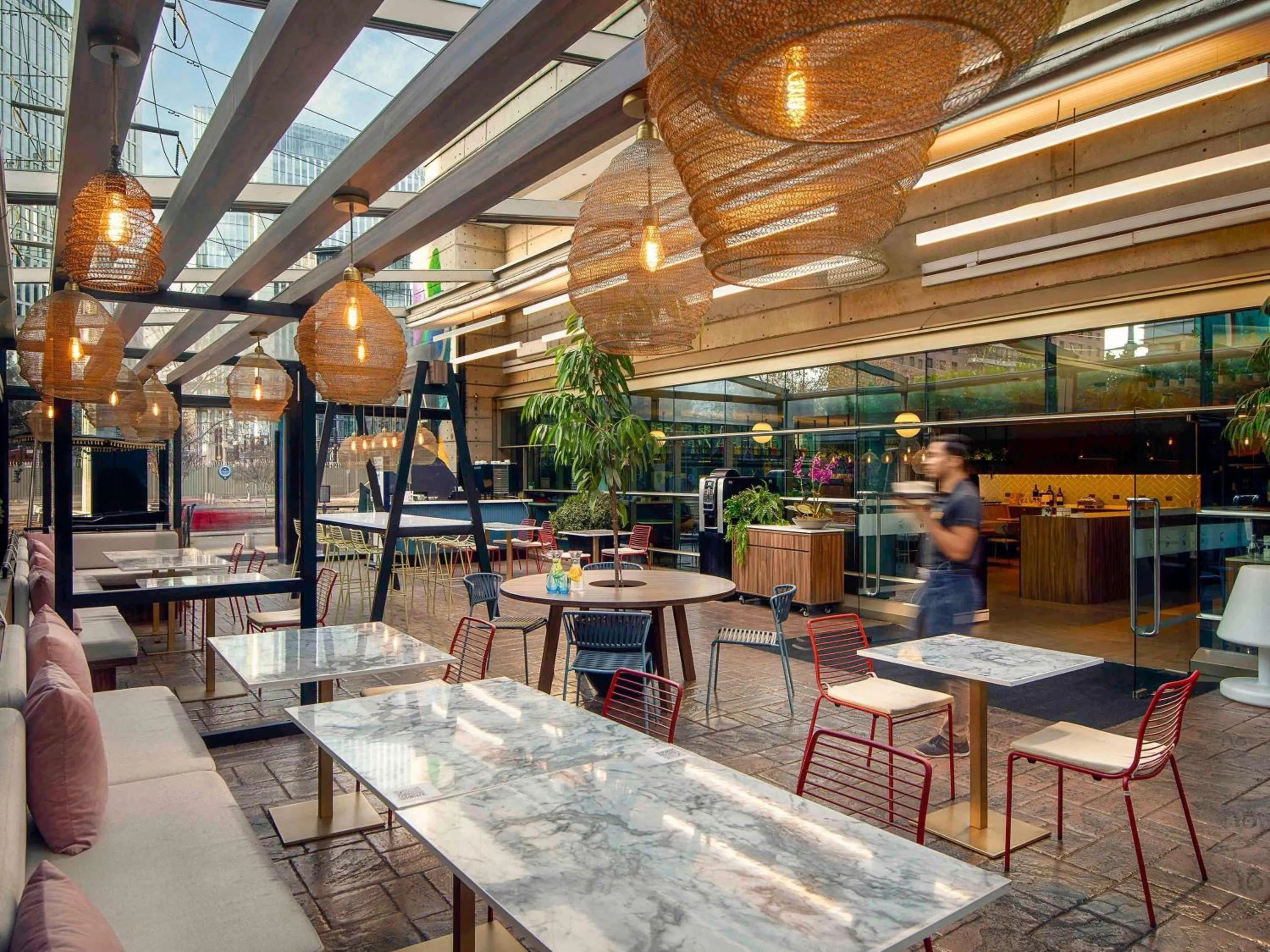 Breakfast in Novotel Santiago Las Condes