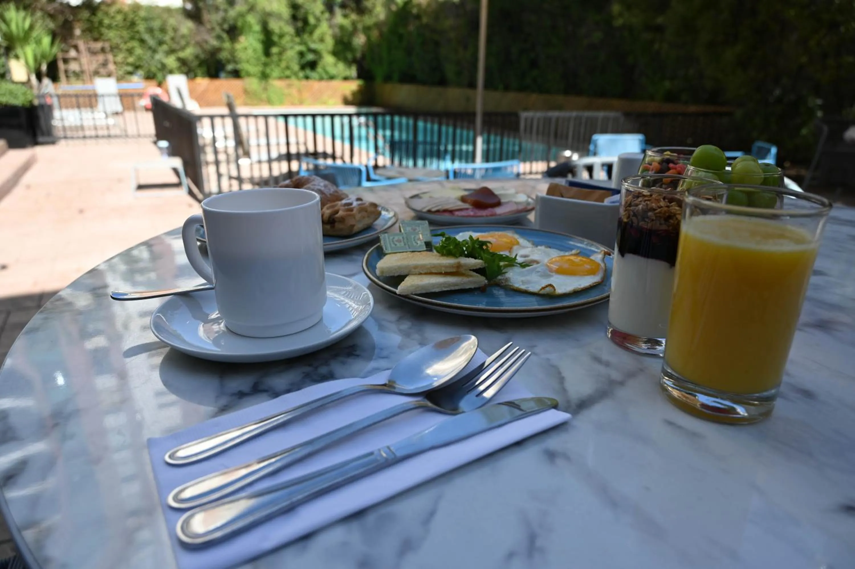 Breakfast in Novotel Santiago Las Condes