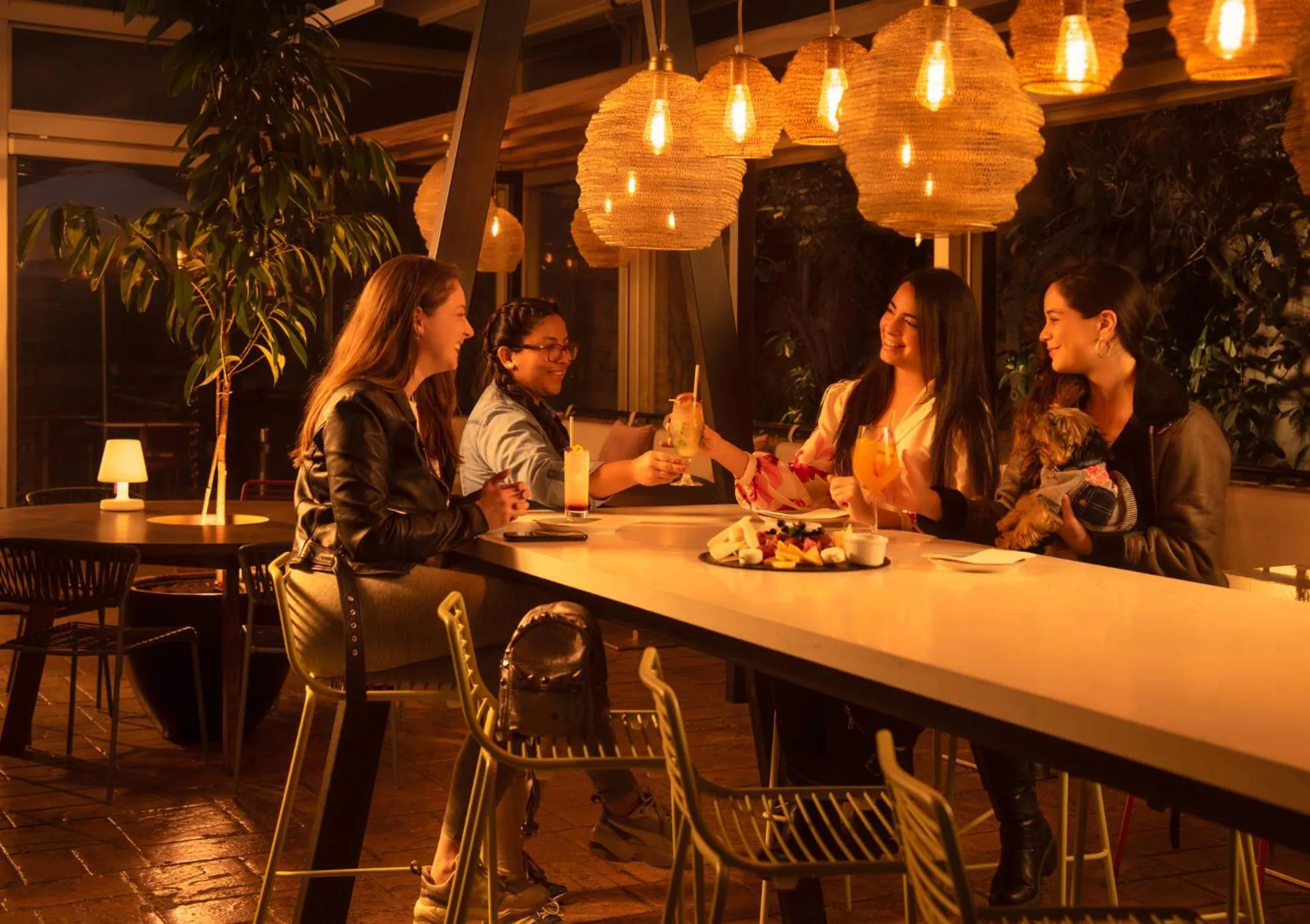 Restaurant/places to eat in Novotel Santiago Las Condes