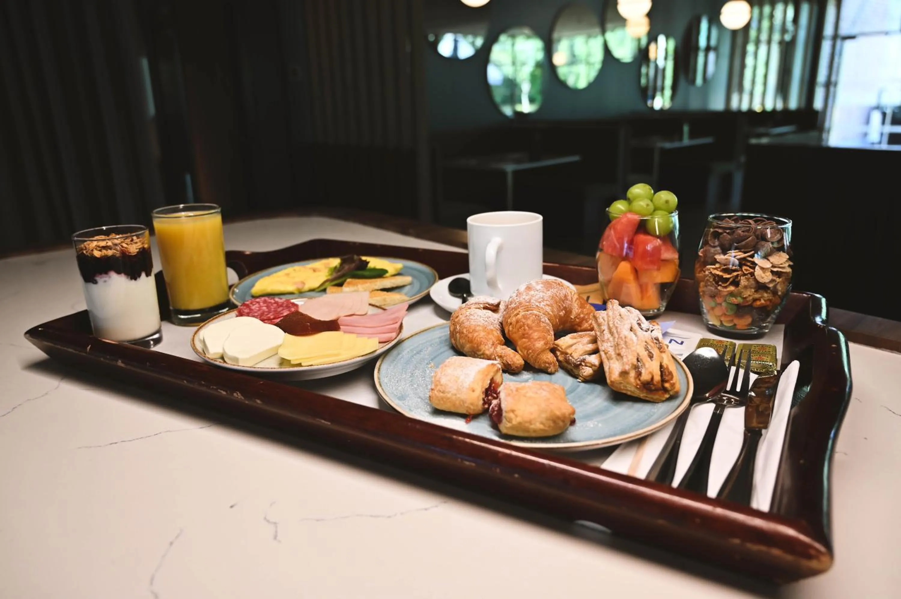 Breakfast in Novotel Santiago Las Condes