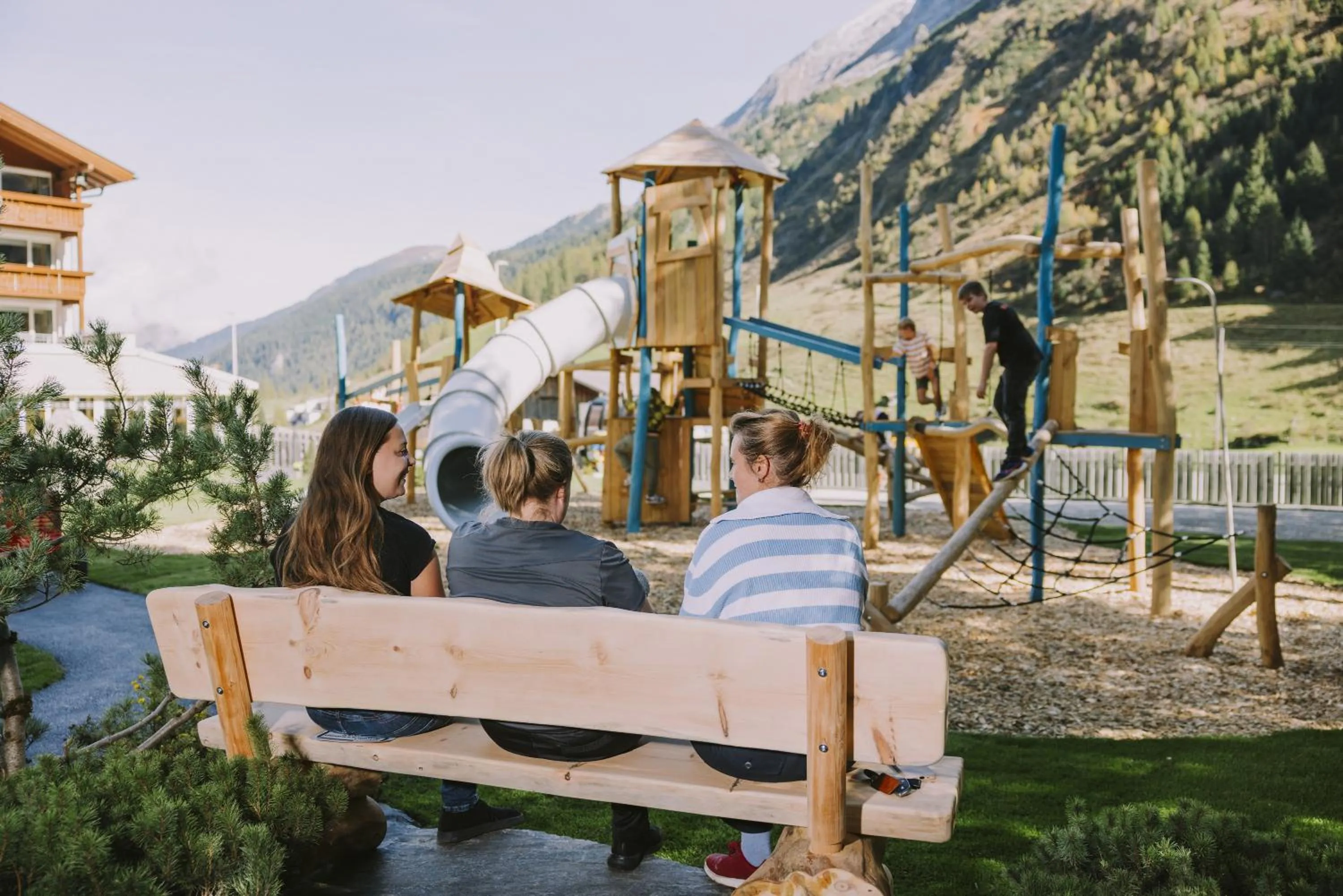 Children play ground in Kinder- & Gletscherhotel Hintertuxerhof