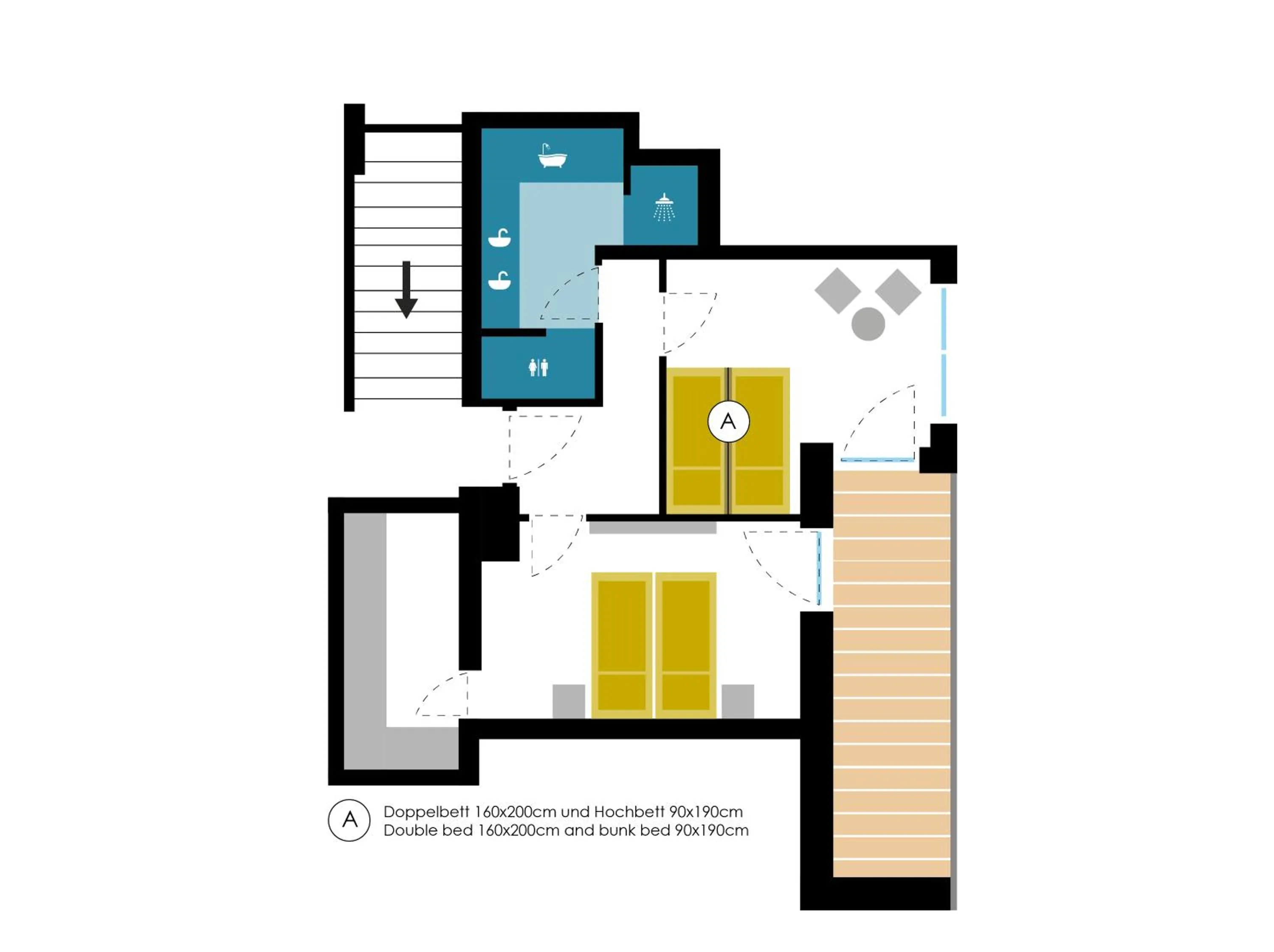 Floor plan in Kinder- & Gletscherhotel Hintertuxerhof