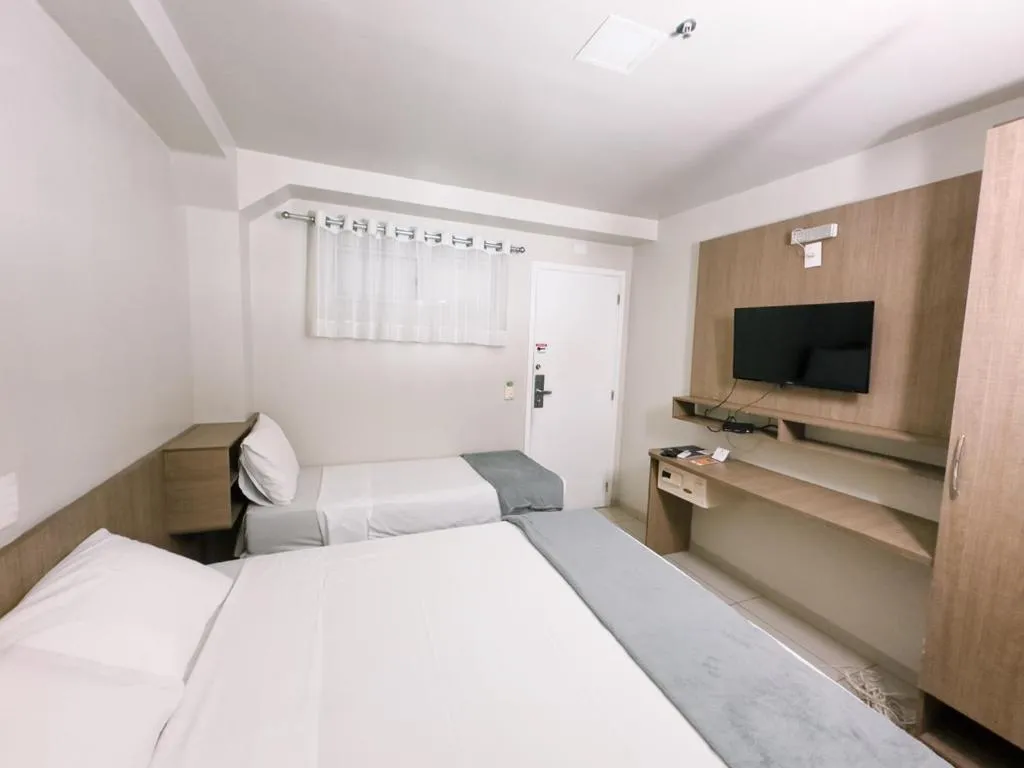 Bed in Hotel Ilha Costeira