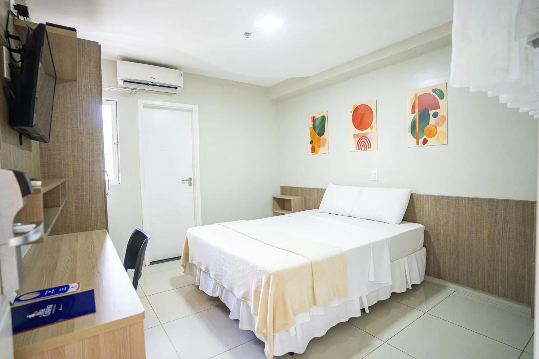 Bed in Hotel Ilha Costeira