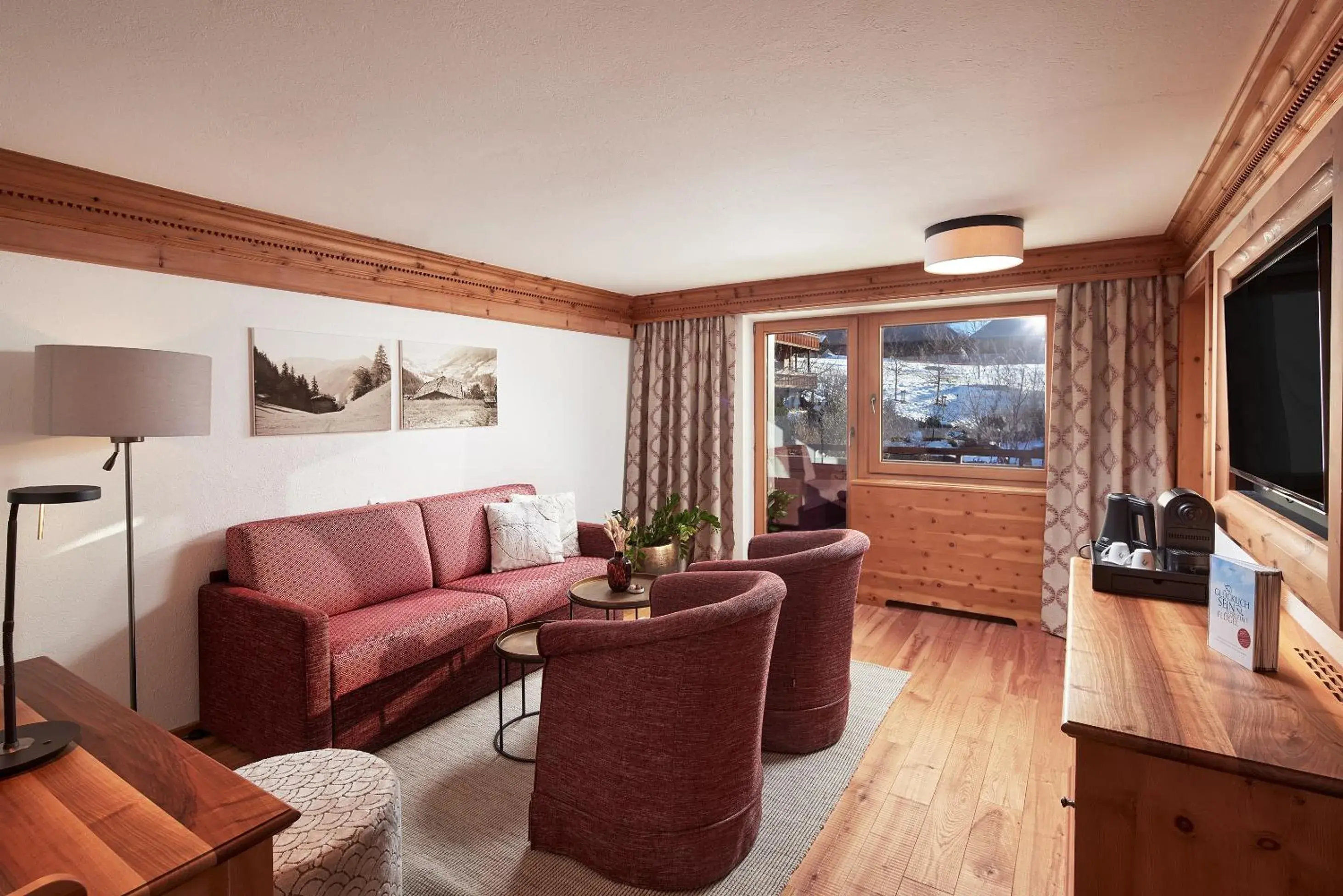 Junior Suite with Balcony - single occupancy in Der Böglerhof - pure nature spa resort Junior Suite with Balcony - single occupancy in Der Böglerhof - pure nature spa resort