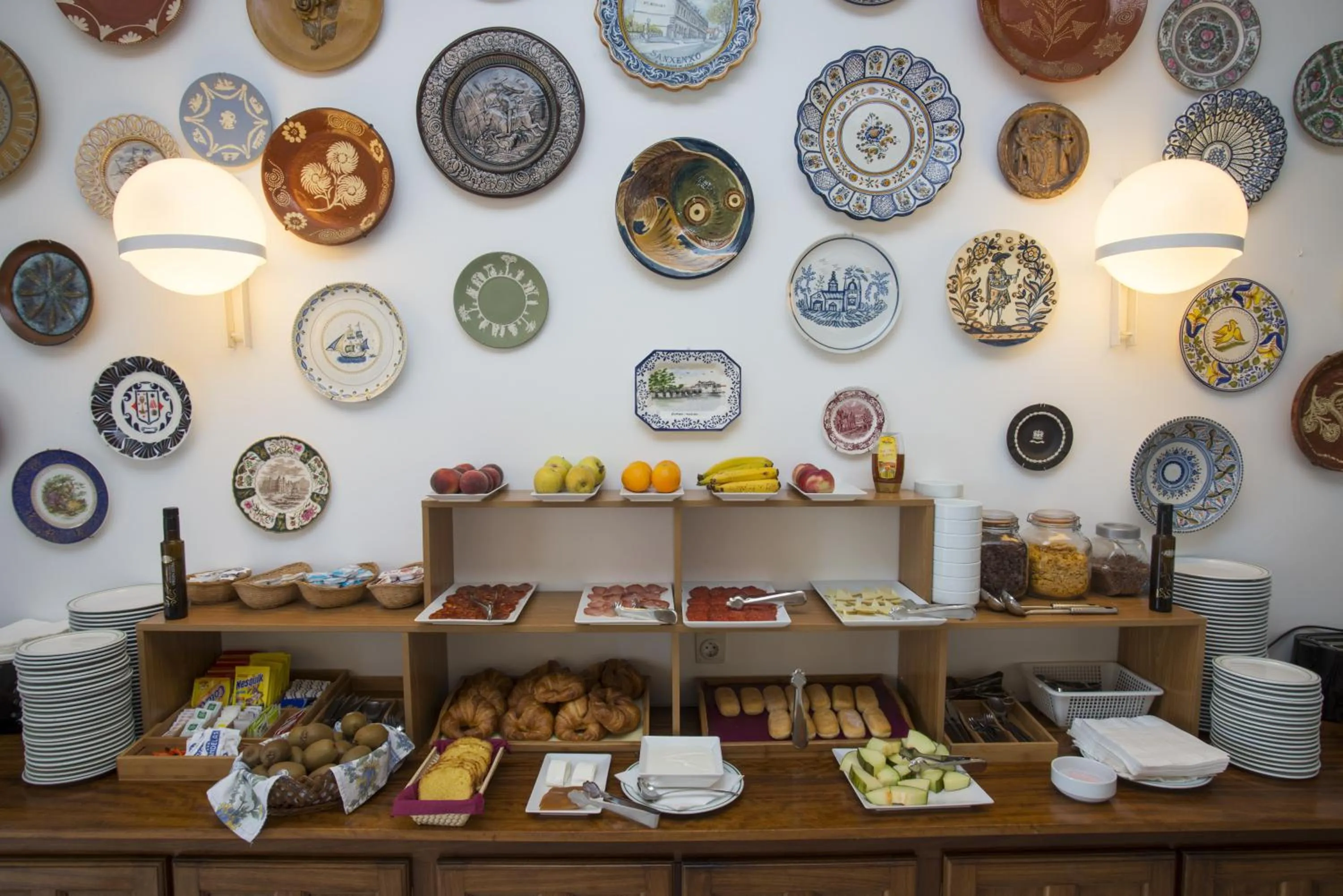 Buffet breakfast in Hotel La Terraza