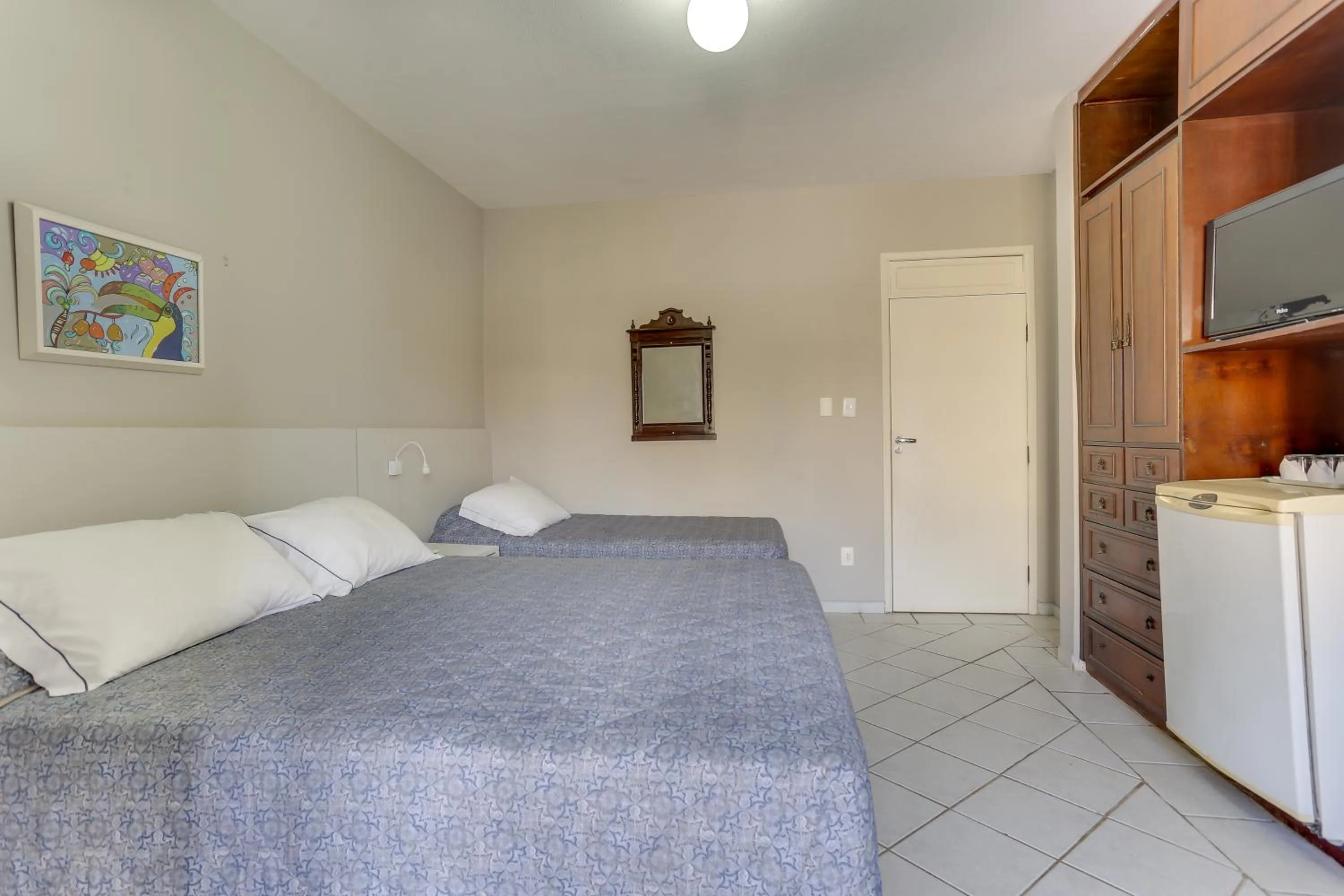 Bed in Canasvieiras Hotel