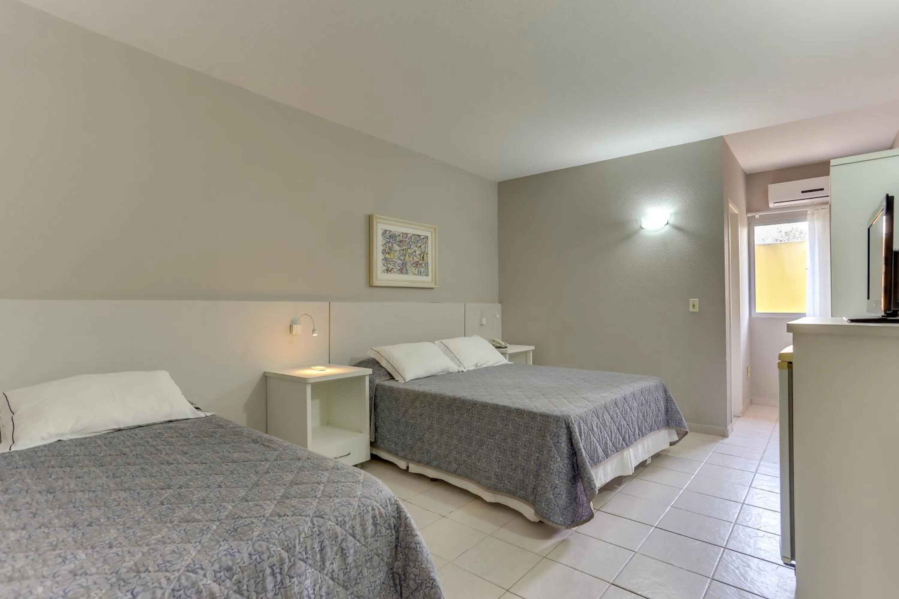 Bed in Canasvieiras Hotel