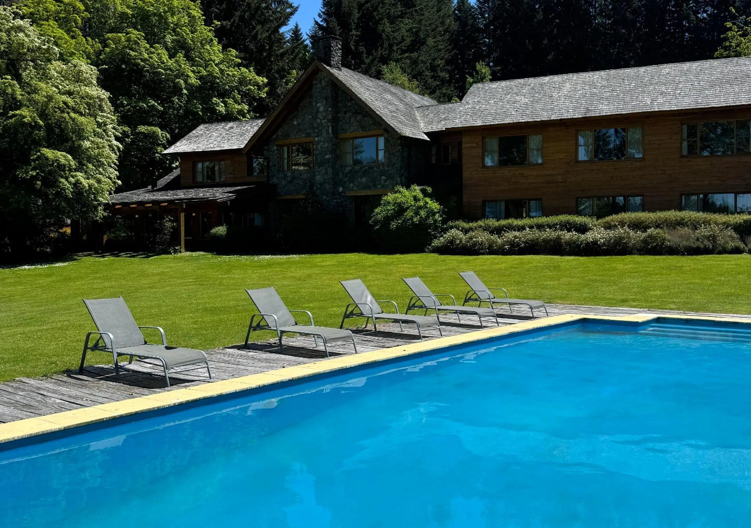 Swimming pool in La Escondida Casa De Huespedes & Spa