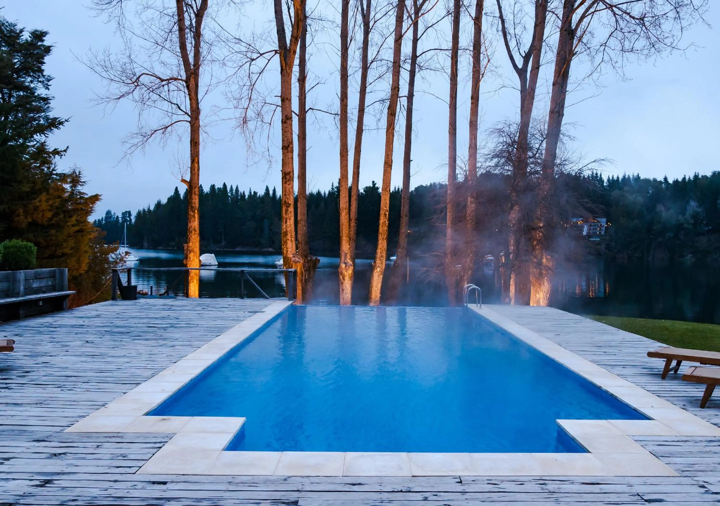 Swimming pool in La Escondida Casa De Huespedes & Spa