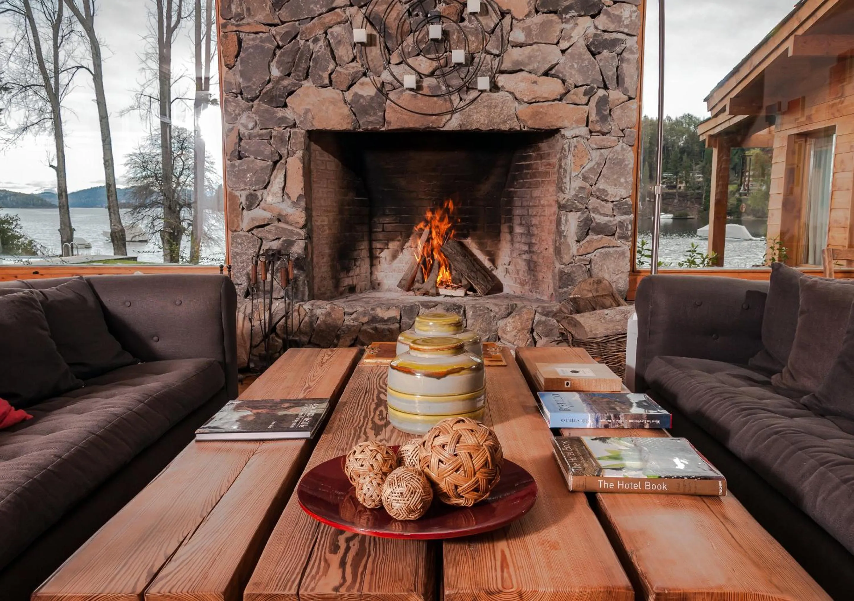 Lobby or reception in La Escondida Casa De Huespedes & Spa