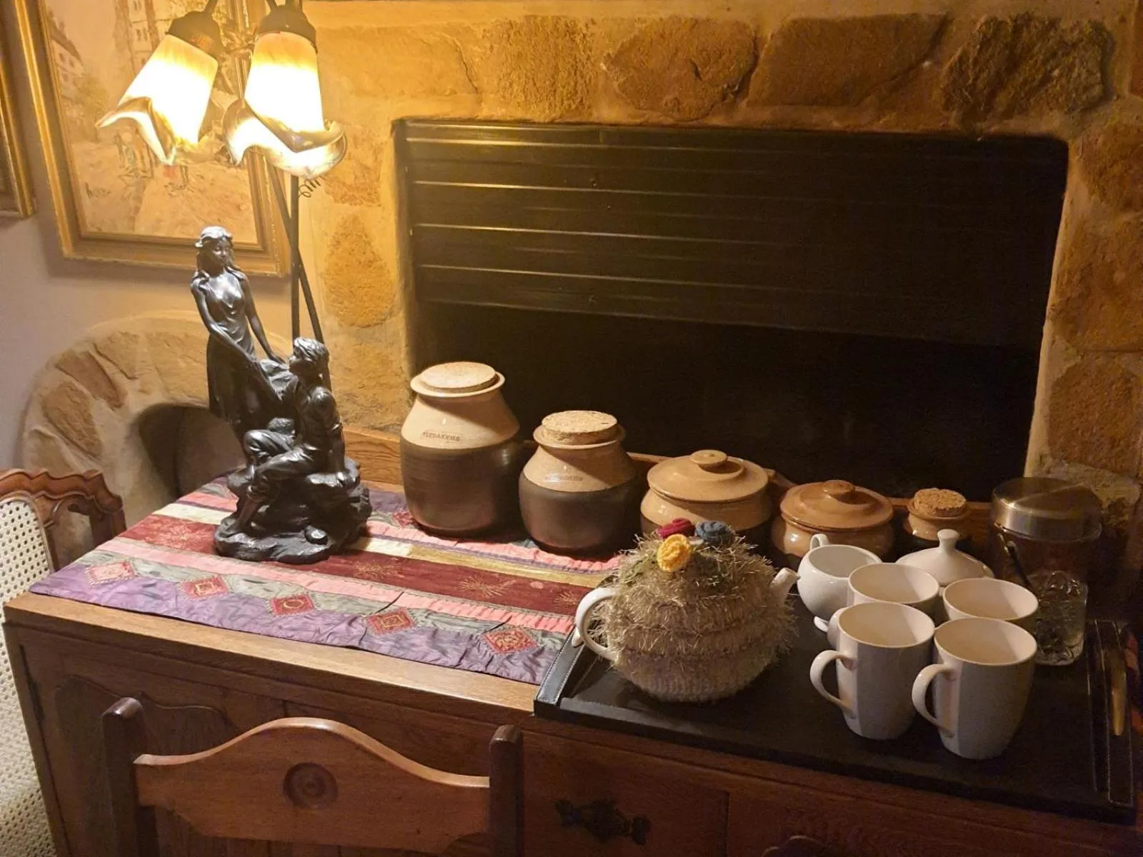 Coffee/tea facilities in Gemsbok Cottage