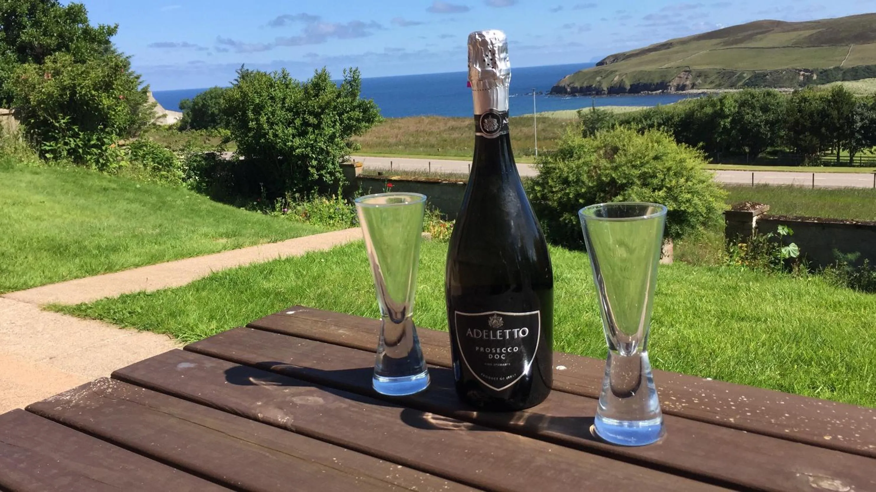 Sea view in The Sheiling B&B - NC 500