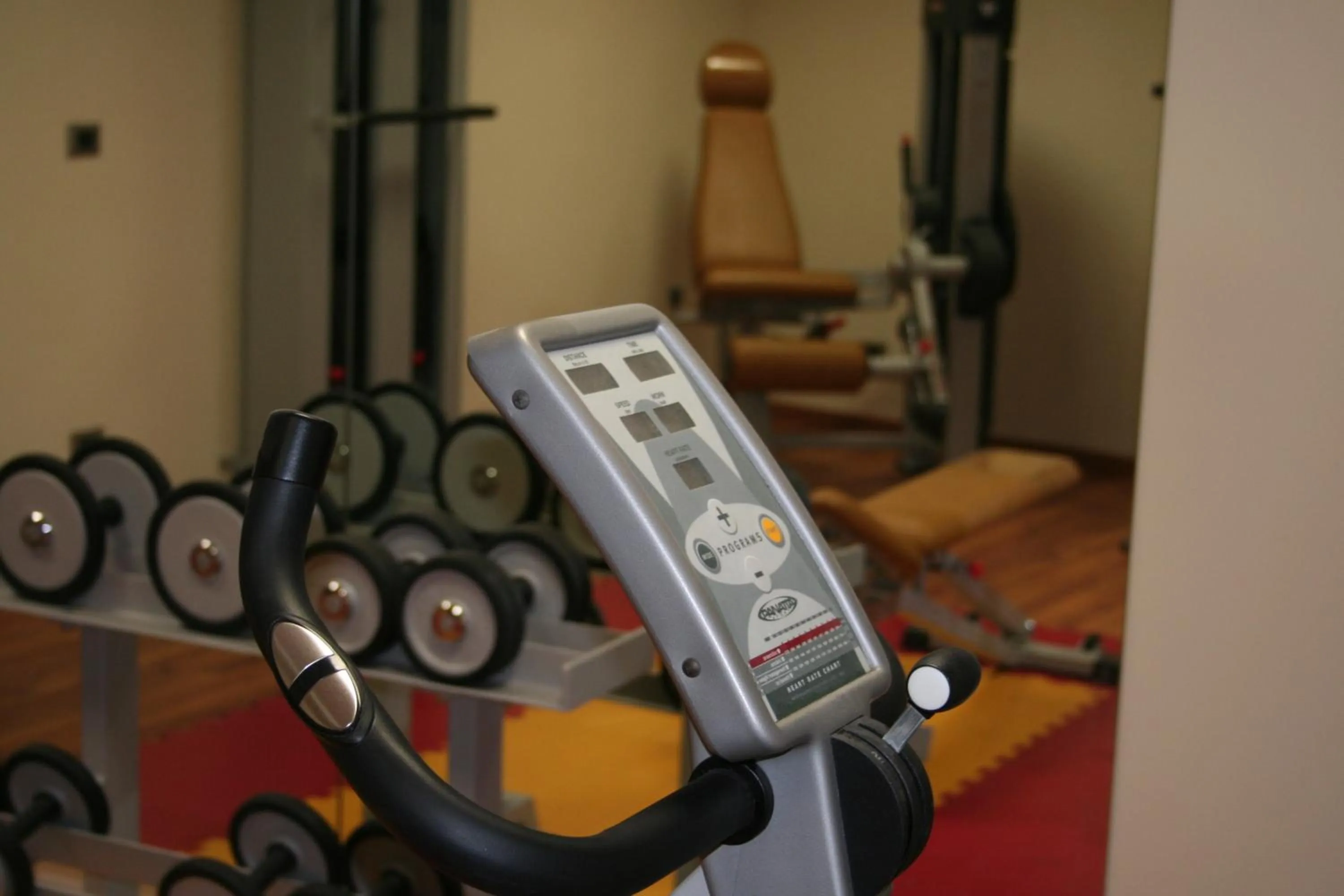 Fitness centre/facilities in Hotel Cavour