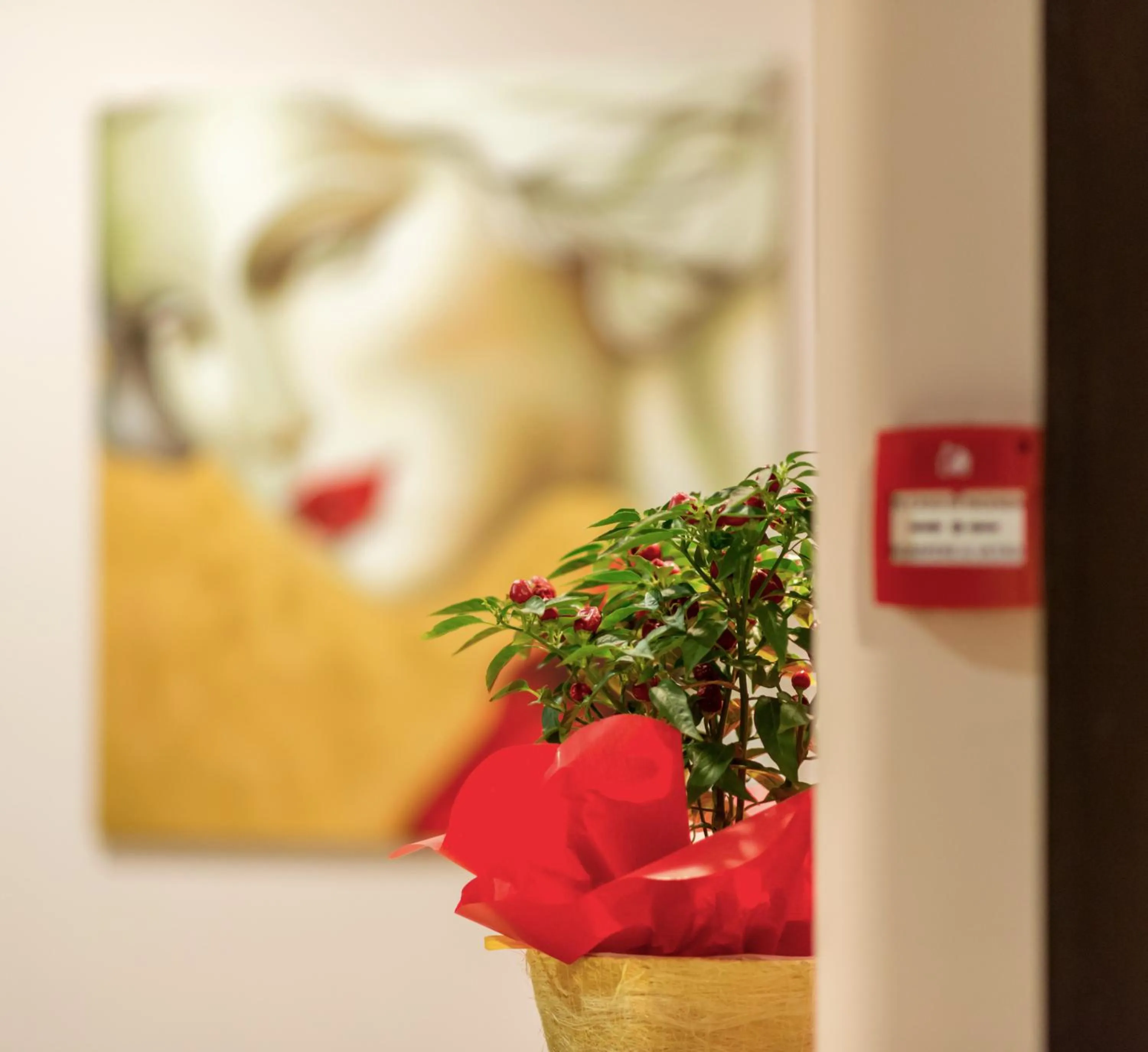 Decorative detail in Hotel Cavour