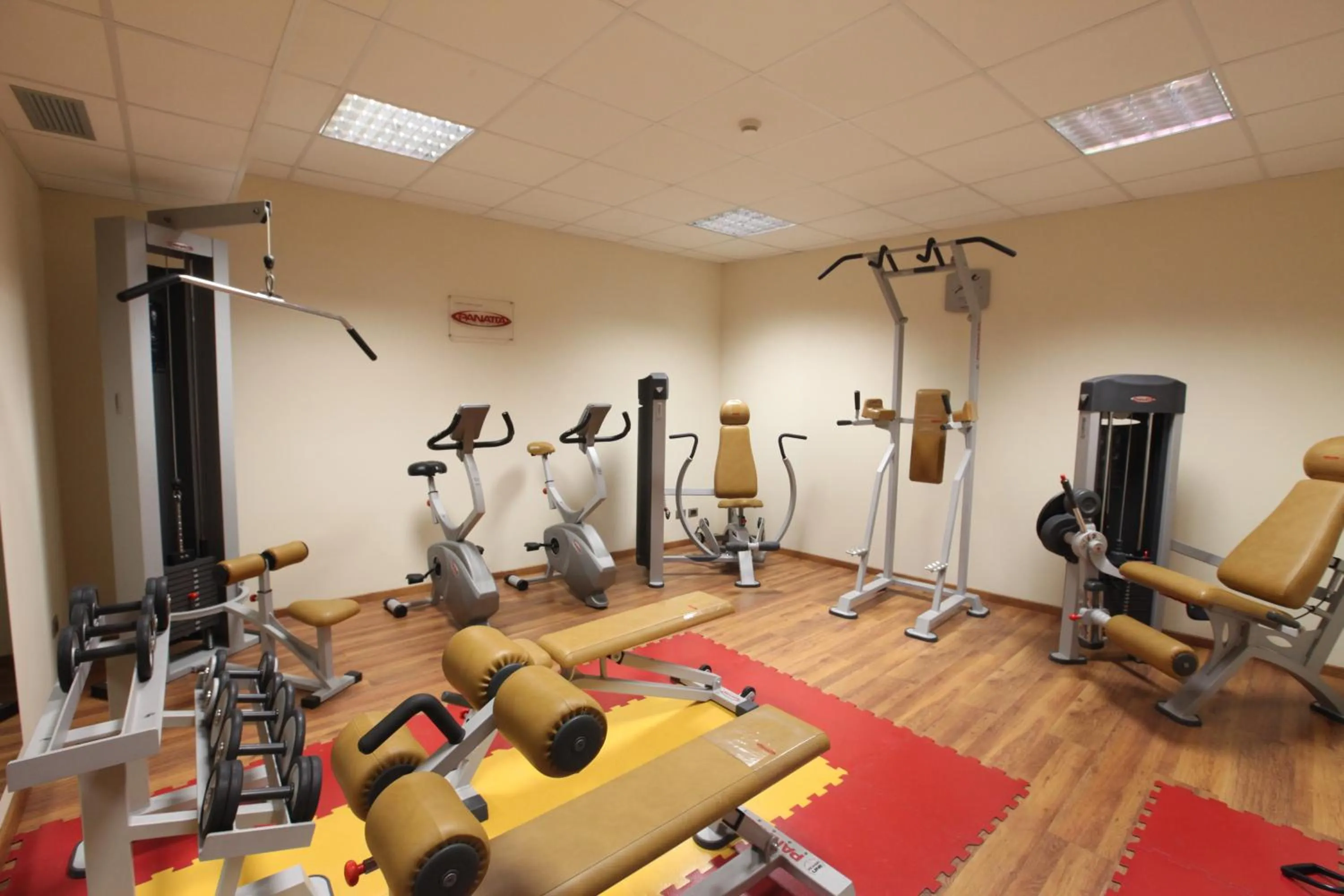 Fitness centre/facilities in Hotel Cavour