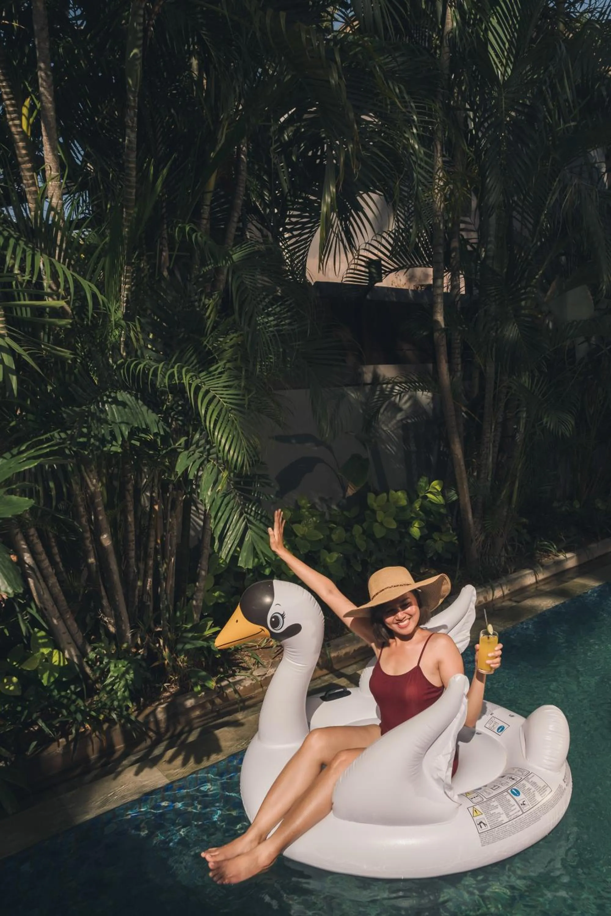 Swimming pool in Le Jardin Villas Seminyak